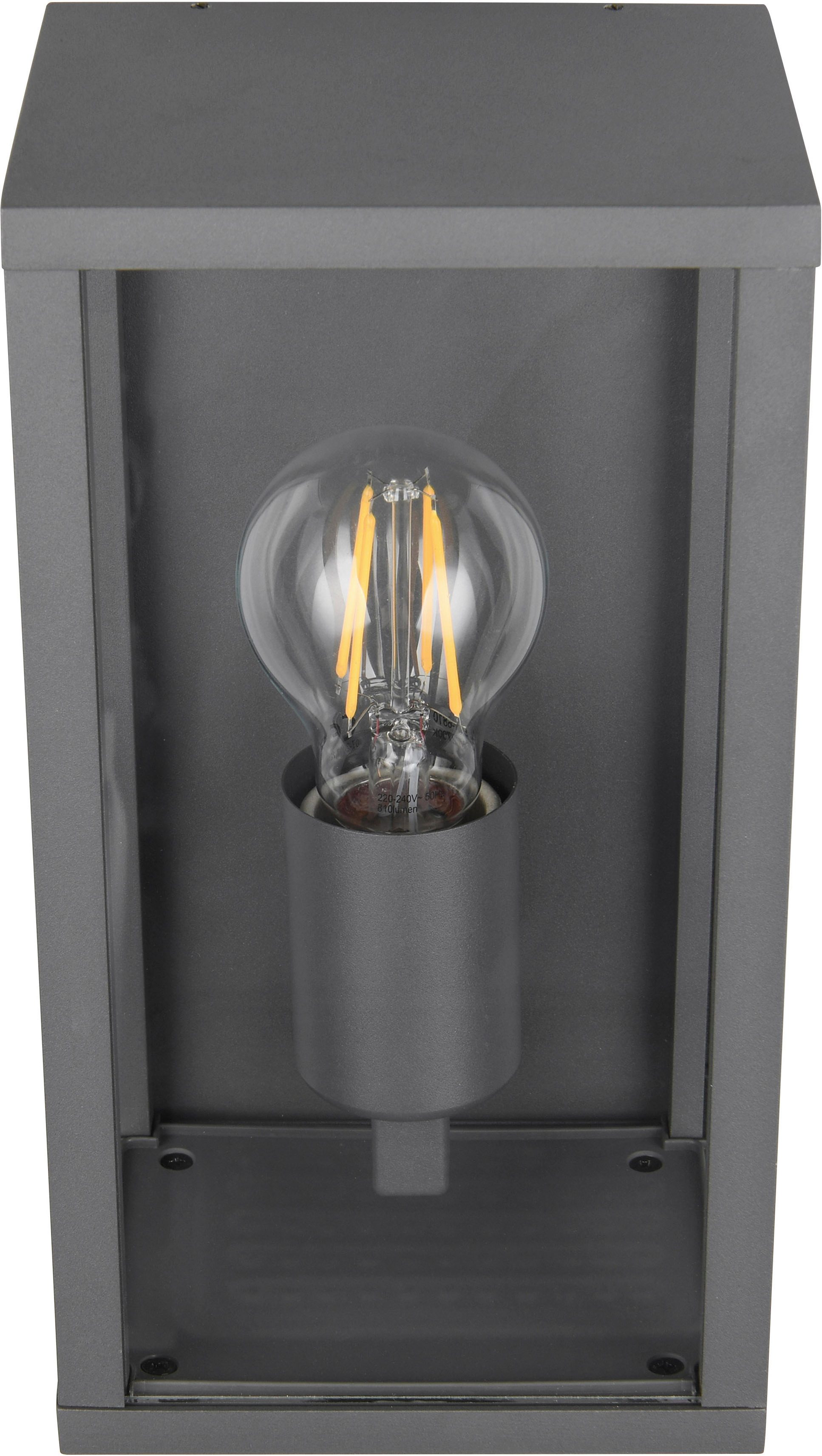 TRIO Leuchten Außen-Wandleuchte GARONNE, Outdoor Wandlampe exkl 1x E27 max 60W, Hauswand-Leuchte, Bewegungsmelder, Leuchtdauer einstellbar, Leuchtmittel wechsel – Bild 4 von 5