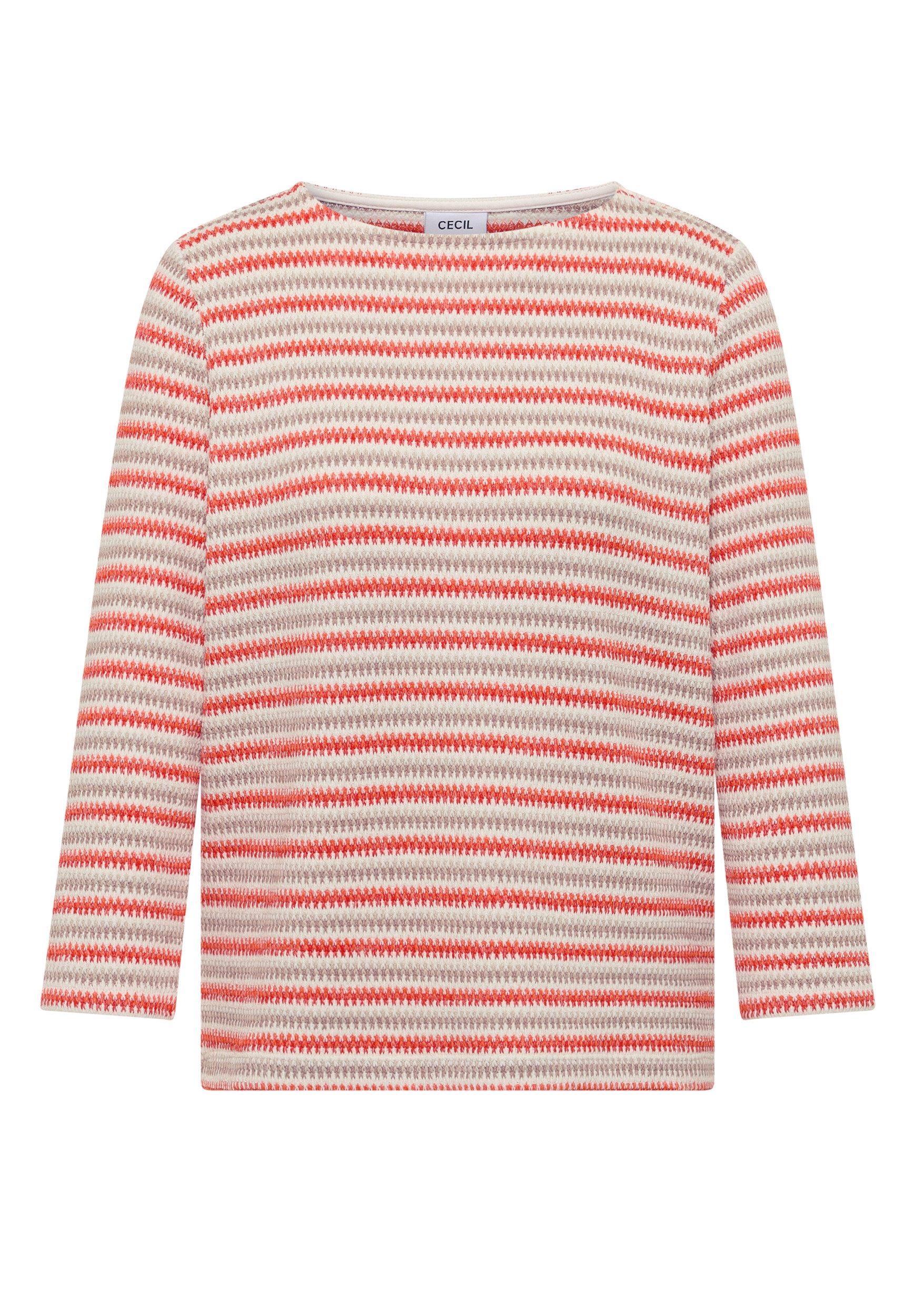 Langarmshirt Multi Stripe Knit T-Shirt