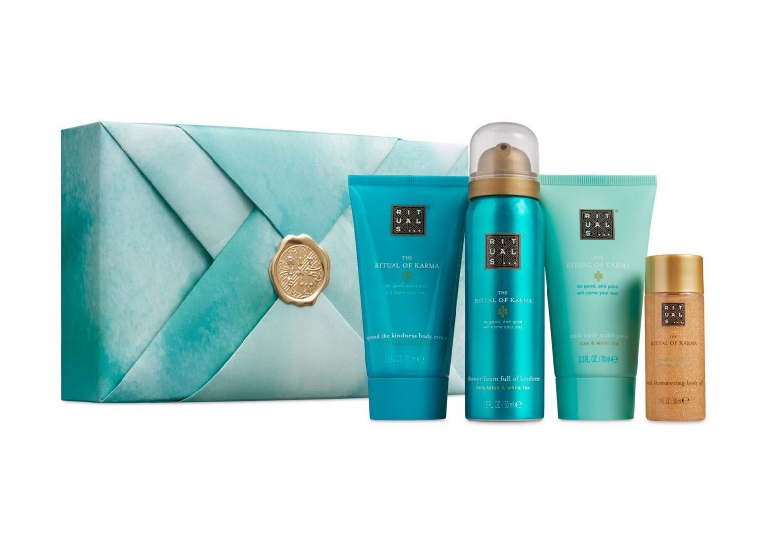 Rituals Pflege-Geschenkset Karma Set Small, 4-tlg.