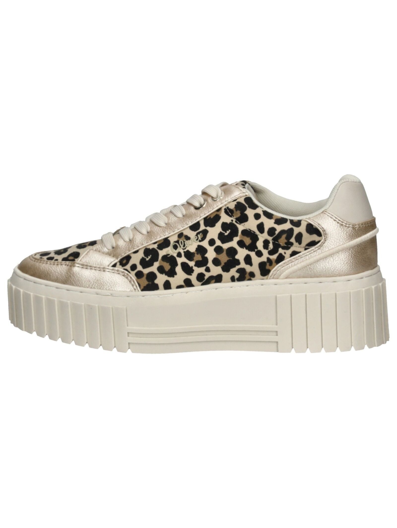 s.Oliver Sneaker Lederimitat Plateausneaker günstig online kaufen