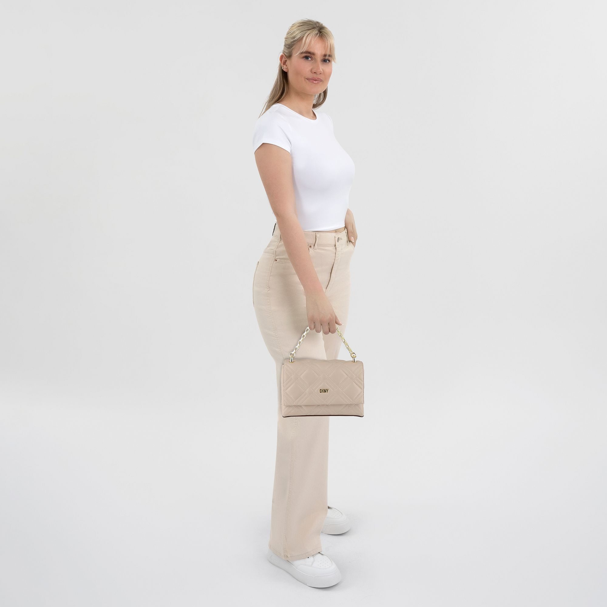 DKNY Umhängetasche Evon, Leder