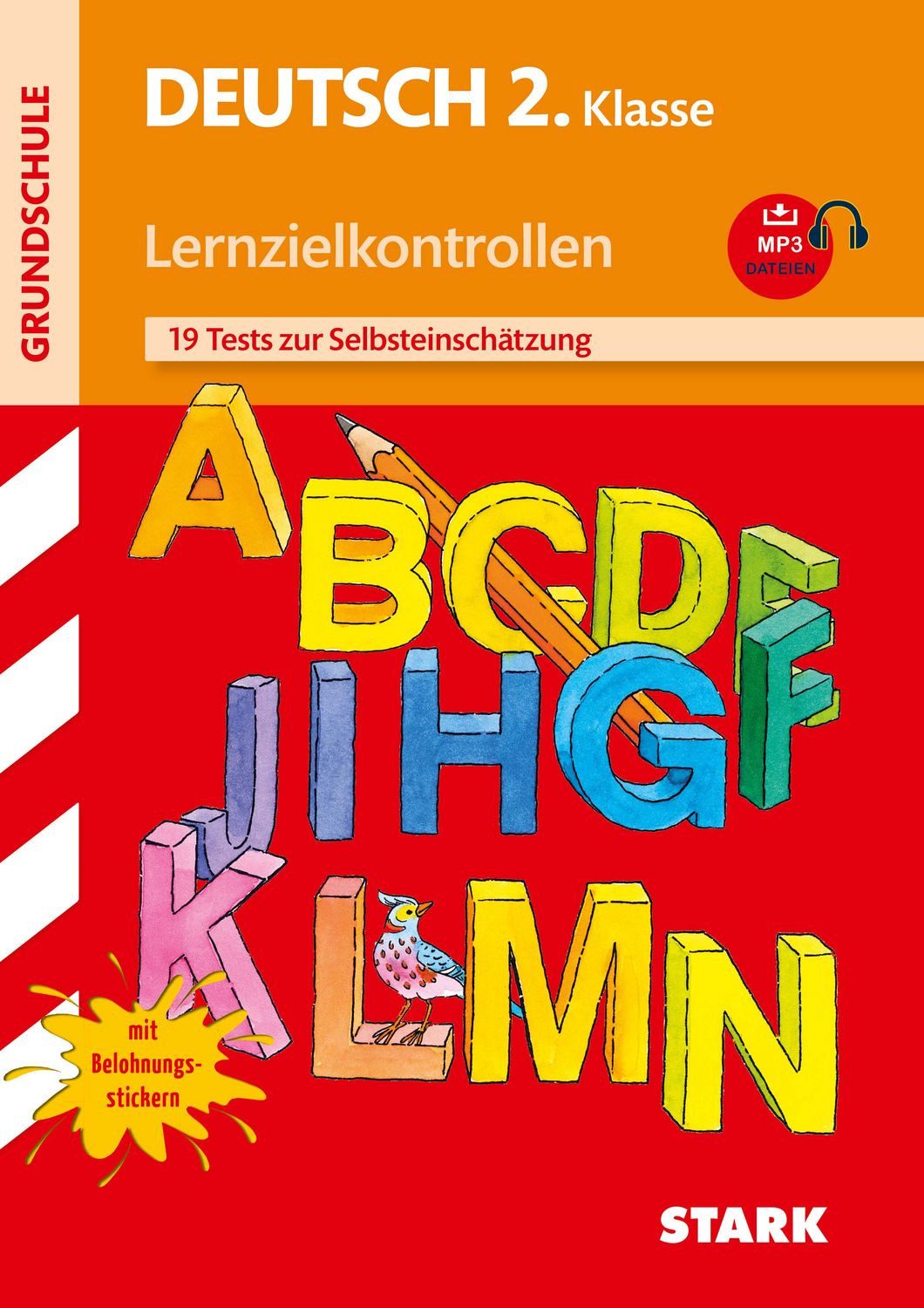 Schulbuch Lernzielkontrolle Grundschule - Deutsch 2. Klasse 19 Tests zur Selbste Heike Egner