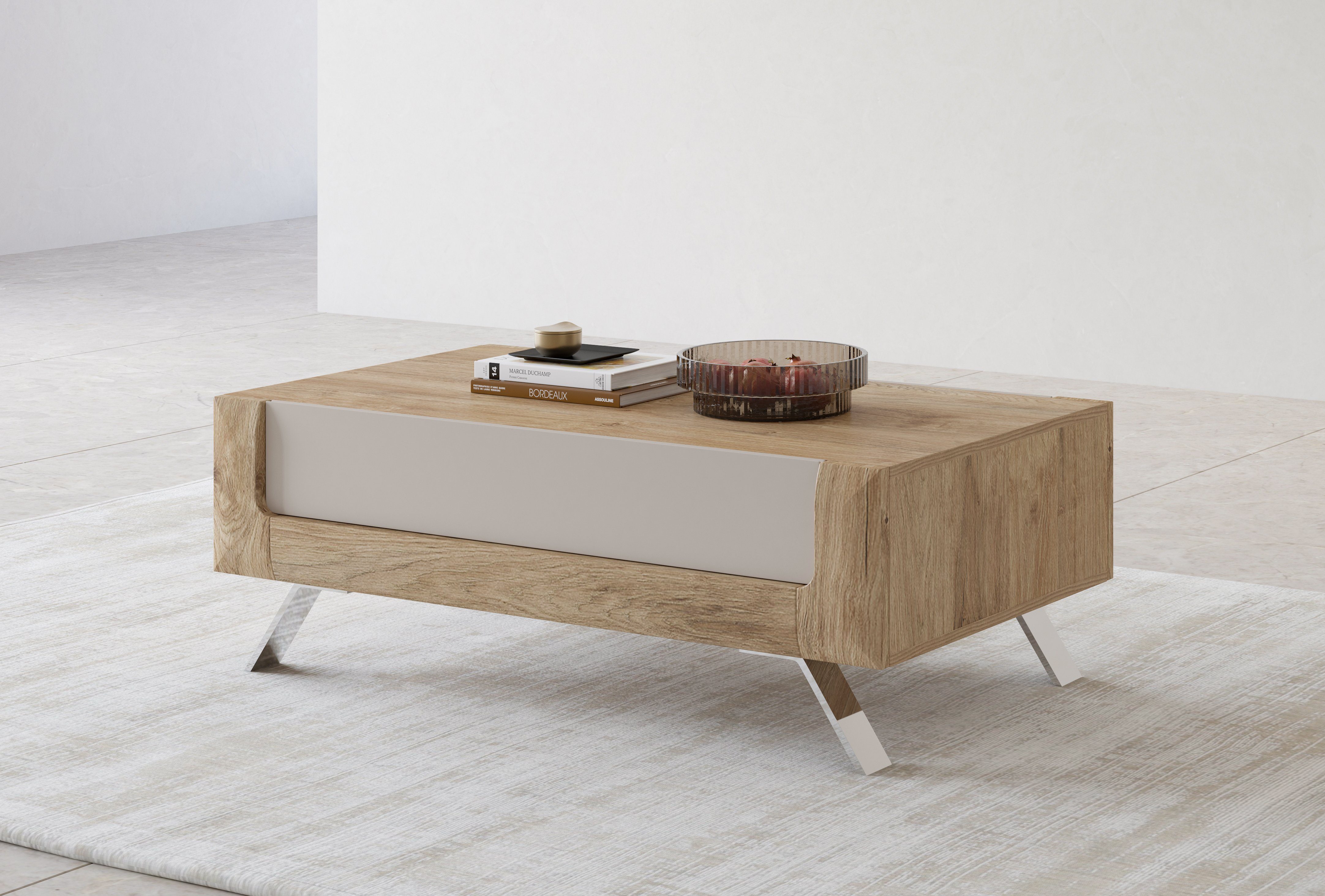 Leonique Couchtisch Kasai, (110 x 65 cm) günstig online kaufen