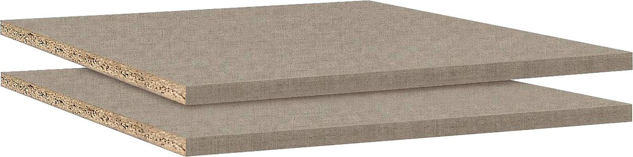 rauch Einlegeboden Zubehör für Rauch-Schwebetürenschränke BLUE, 2er-Set Breite 85 cm, Tiefe 45 cm