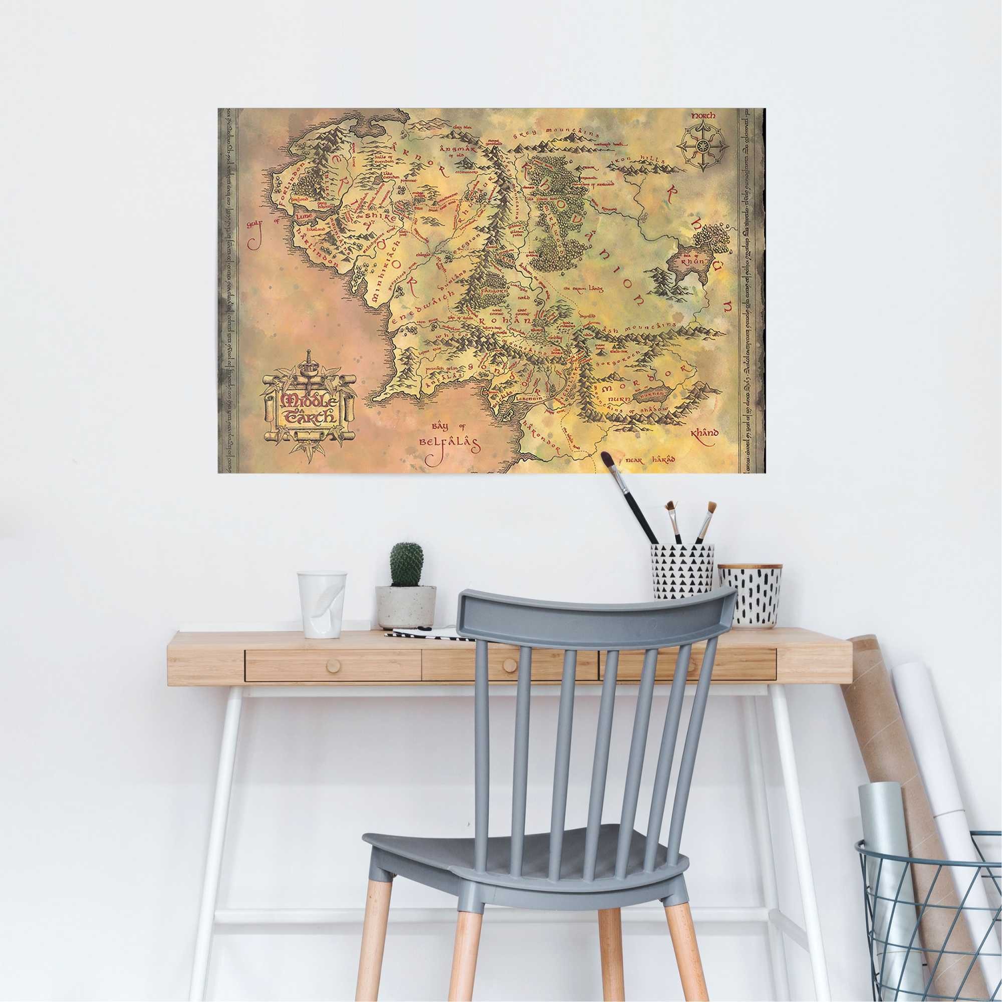 Reinders! Poster Lord of the Rings - middle earth günstig online kaufen