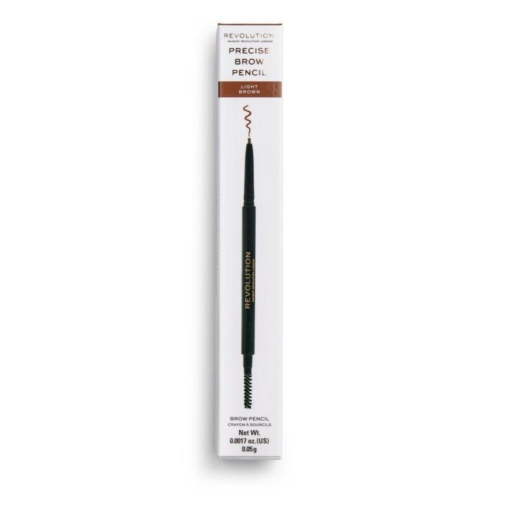 MAKE UP REVOLUTION Augenbrauen-Stift Revolution Make Up Precise Brow Pencil Light Brown 0,05g