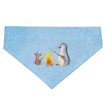 Mr. & Mrs. Panda Hundefliege Pinguin Lagerfeuer - Eisblau - Geschenk, klein, kleine Hunde, Hunde, Polyester