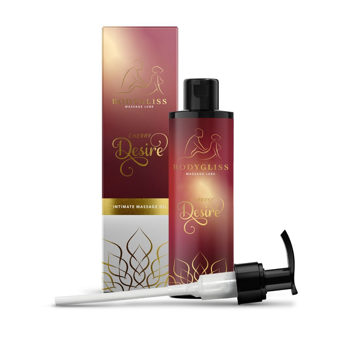 BODYGLISS Gleit- & Massageöl BodyGliss - Cherry Desire Massageöl und Gleitmittel - 150 ml