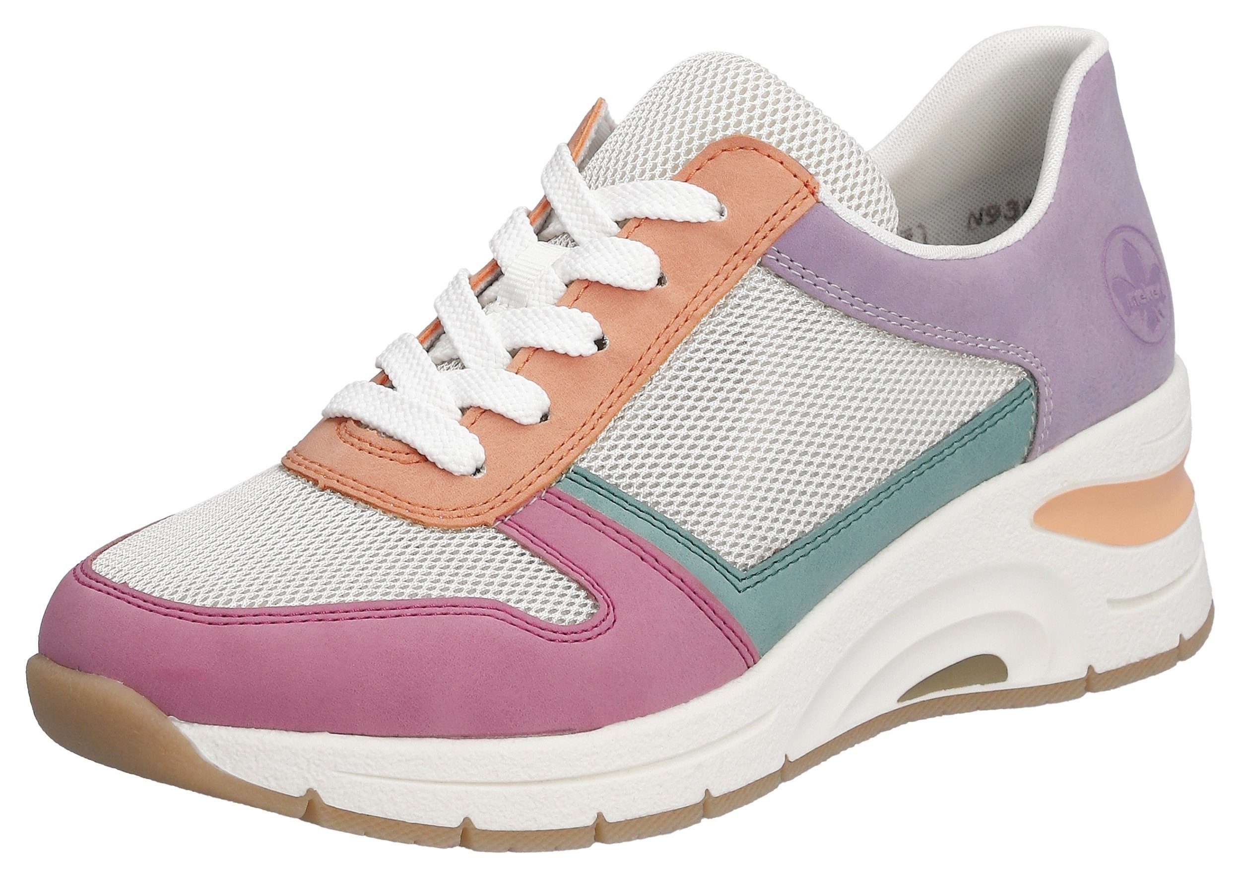 Rieker vegan Wedgesneaker herausnehmbarer Soft-Einlage, Freizeitschuh, günstig online kaufen