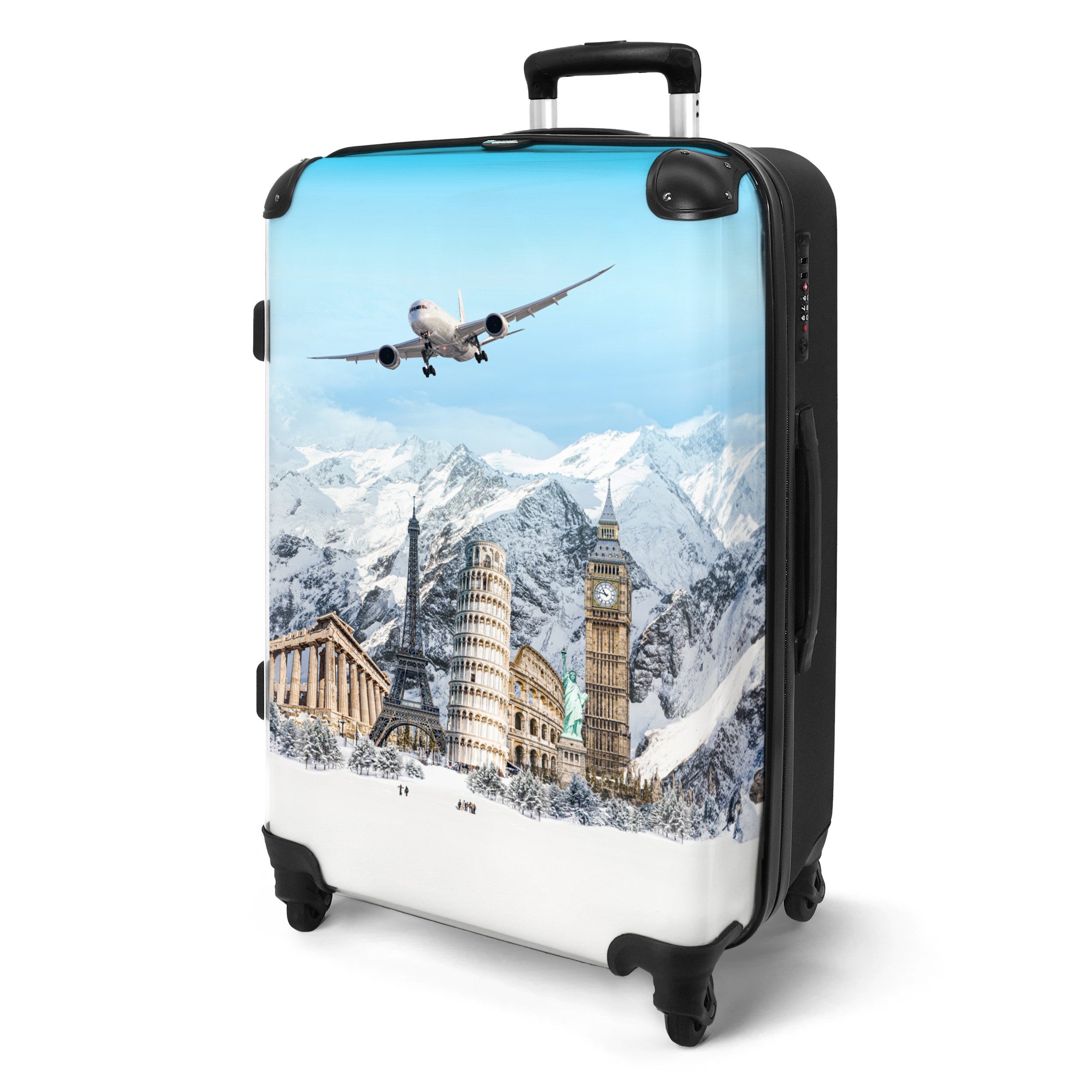 NoBoringSuitcases.com© Hartschalen-Trolley Architektur - Flugzeug - günstig online kaufen