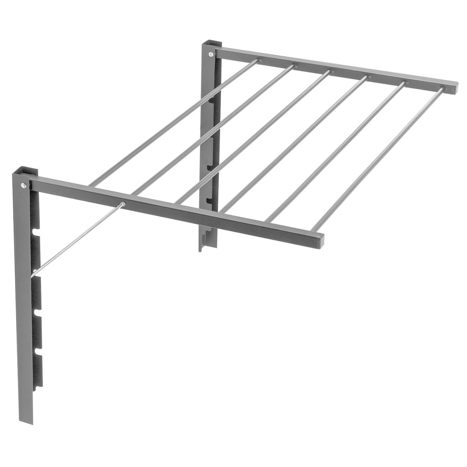 ABJ Wandwäschetrockner, Zusammenklappbar, Trockenlänge von 3,60 m bis 6,00 m