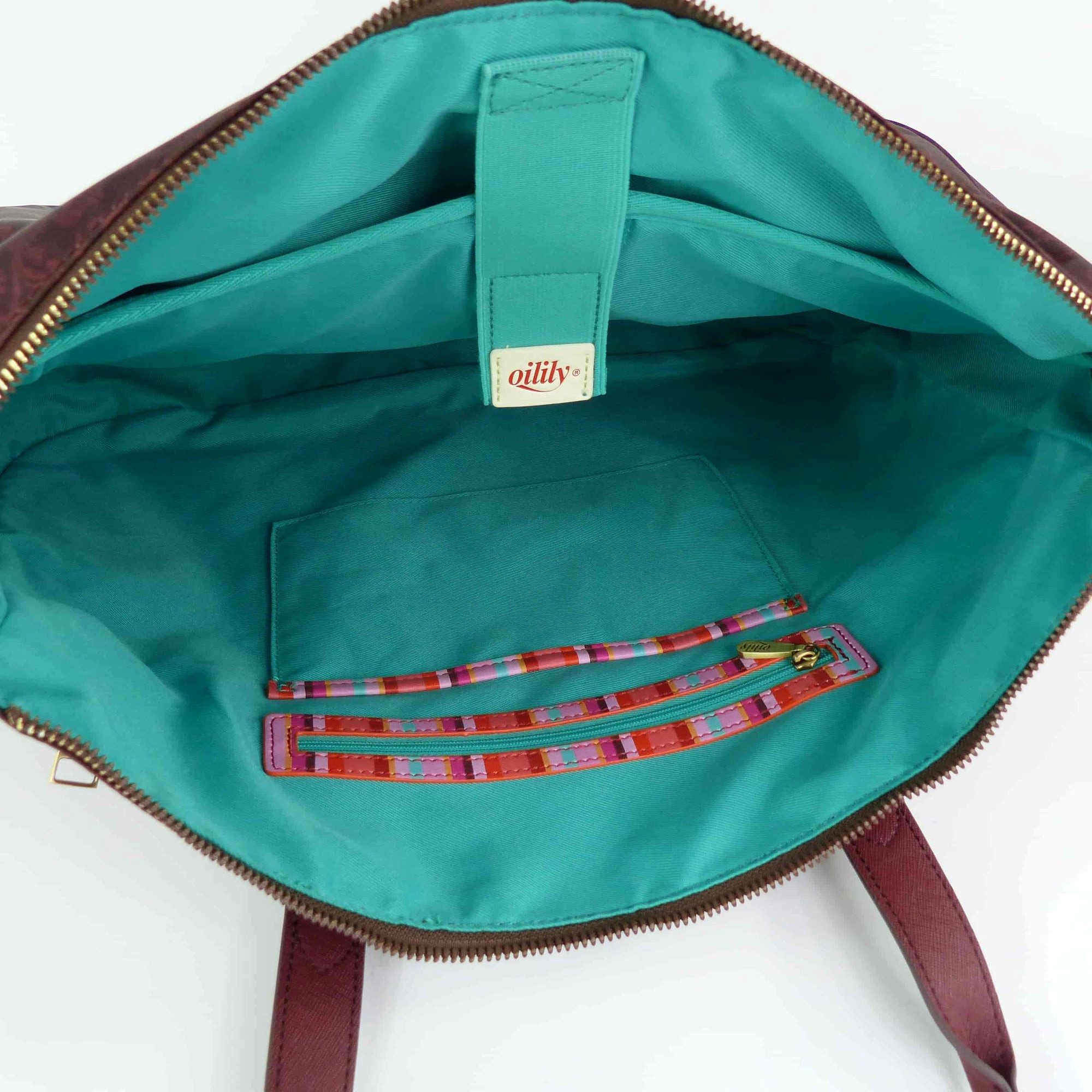 Oilily Schultertasche Carry All Chocolate Truffle