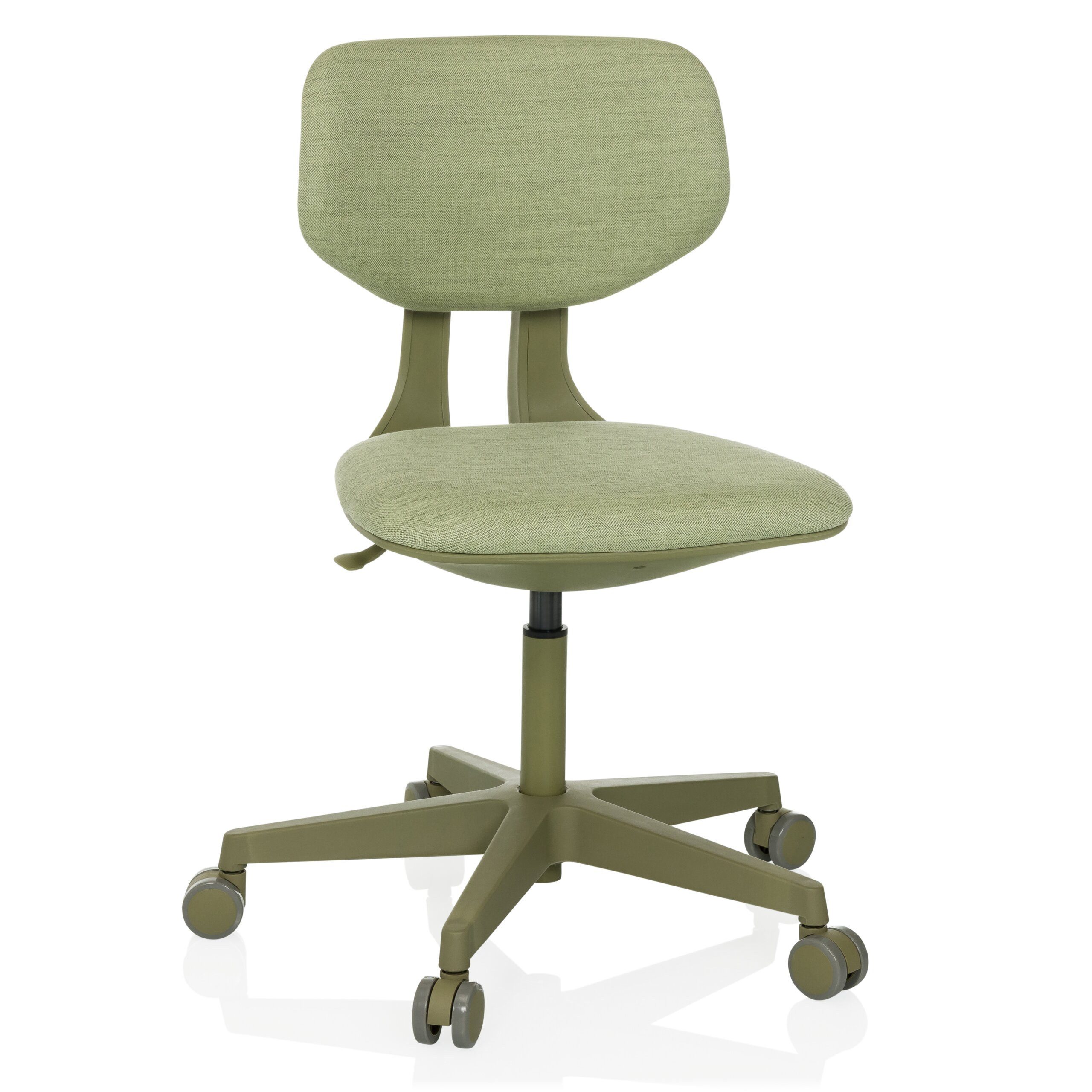 hjh OFFICE Drehstuhl Kinderdrehstuhl Kid Colore Stoff ohne Armlehnen (1 St), Kinder Bürostuhl mitwachsend, ergonomisch