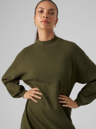 Vero Moda Strickkleid VMNANCY LS FUNNELNECK günstig online kaufen