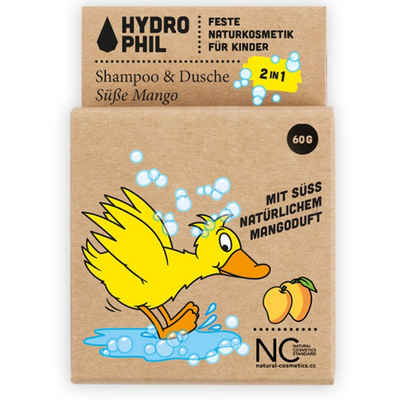 Hydrophil Duschpflege Kids Shampoo Dusche Ente Mango, 60 g