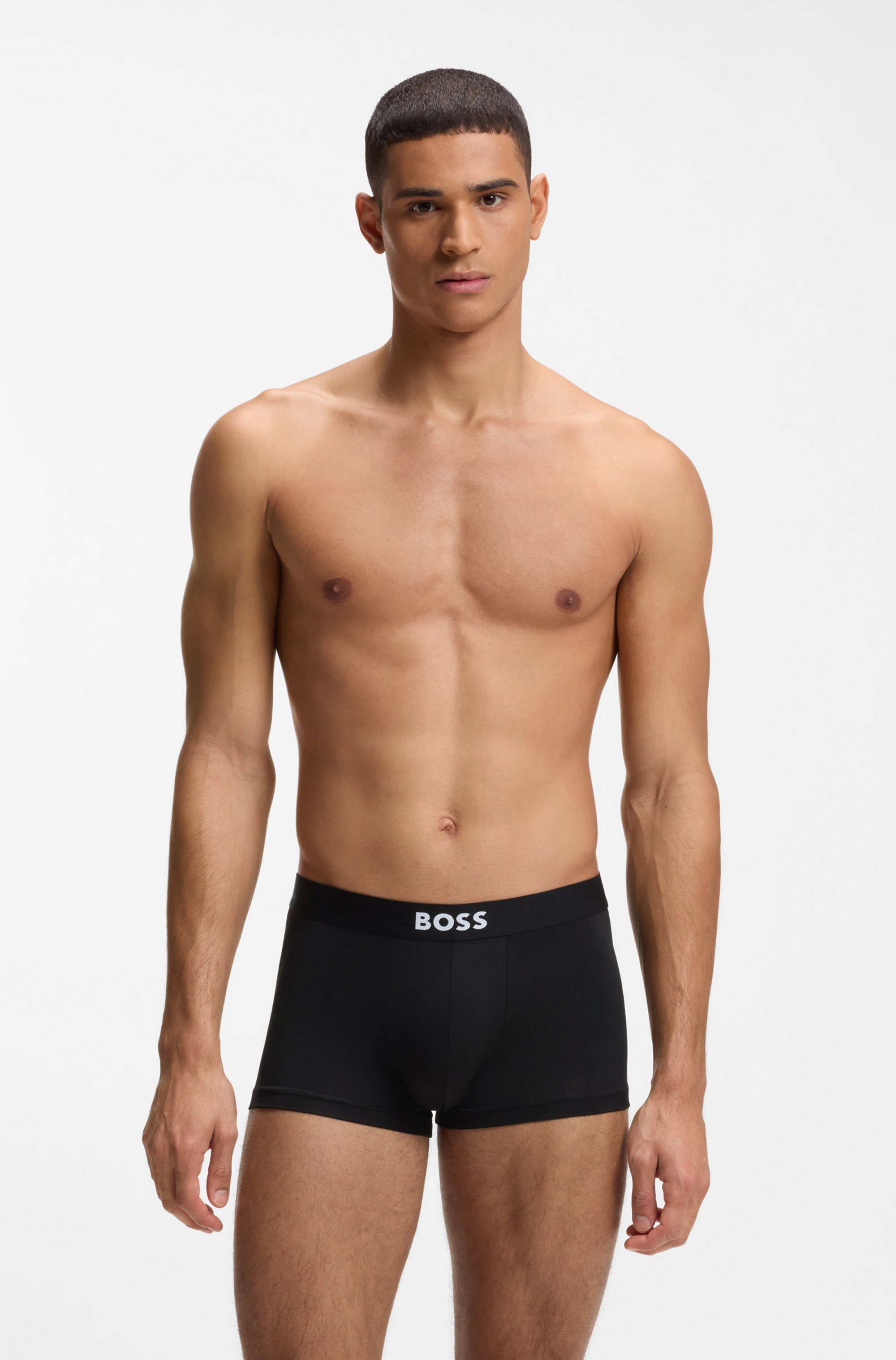 BOSS Trunk 3P Micro ONE (Packung, 3-St) elastischer Bund