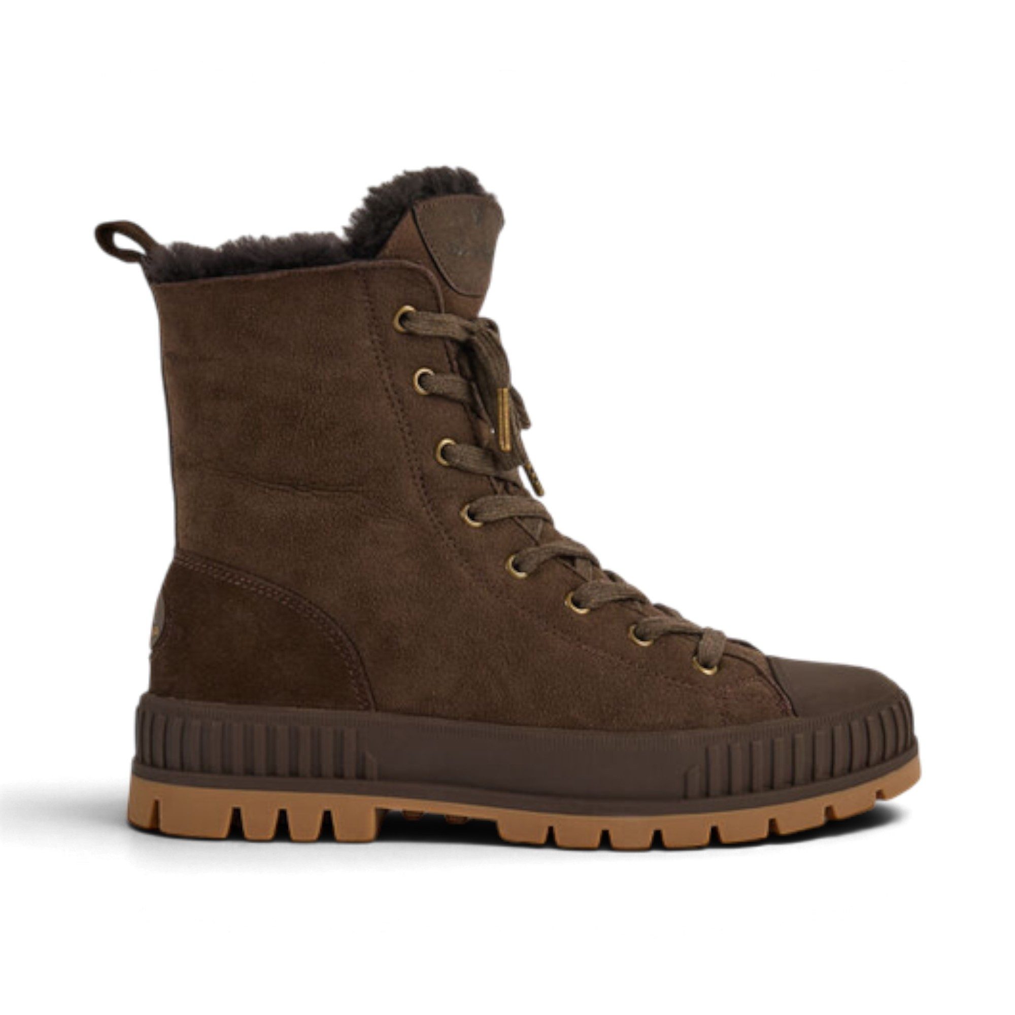 Emu Australia Nomad Wanderer (Schafwolle, warm) chocolatebraun Damen Winterstiefel