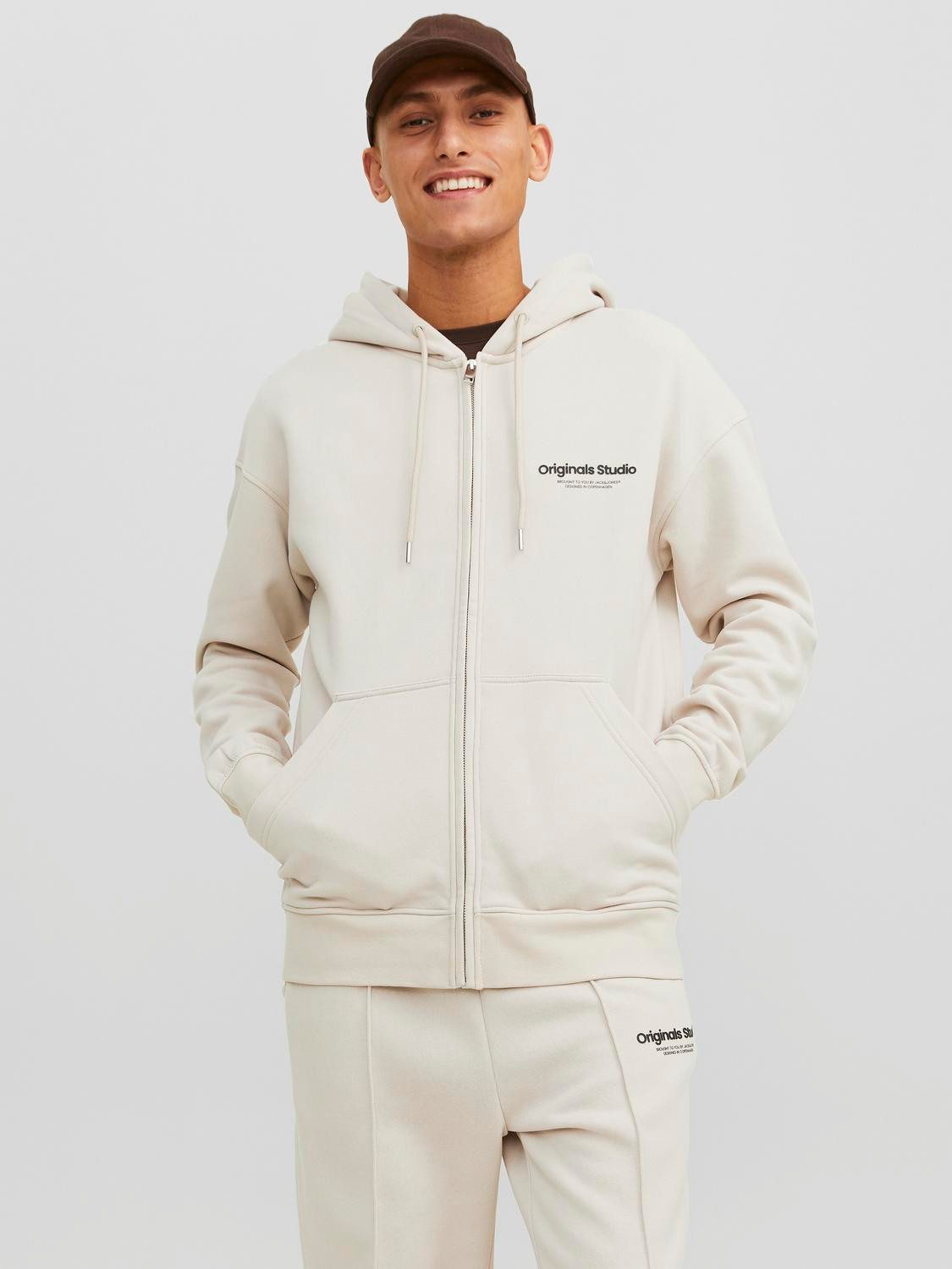Jack & Jones Kapuzensweatjacke JORVESTERBRO SWEAT ZIP HOOD NOOS günstig online kaufen