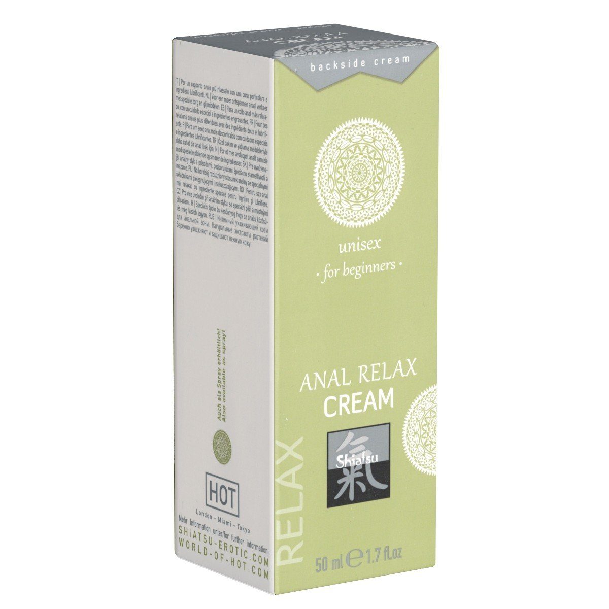 Analgleitgel Anal Relax Cream - betäubende Analcreme