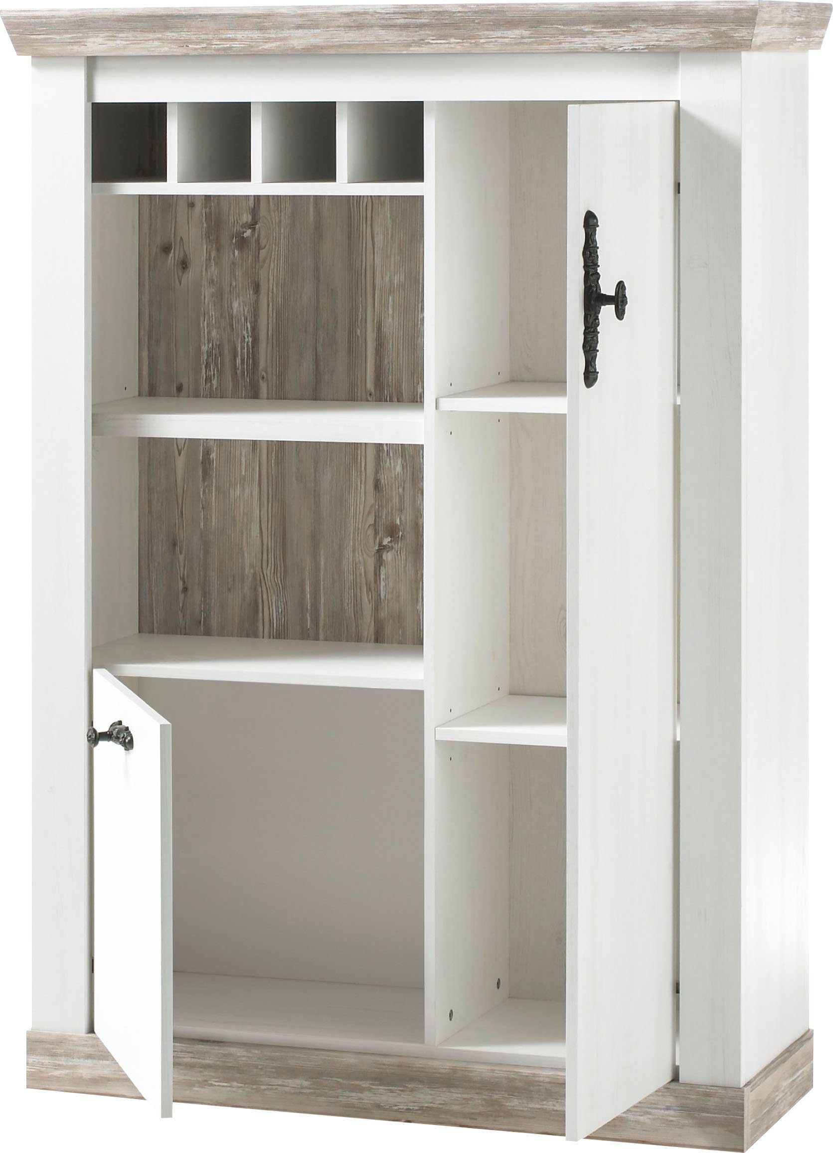 Home affaire Kommode Florenz, im romantischen Landhaus-Look, Breite 105 cm