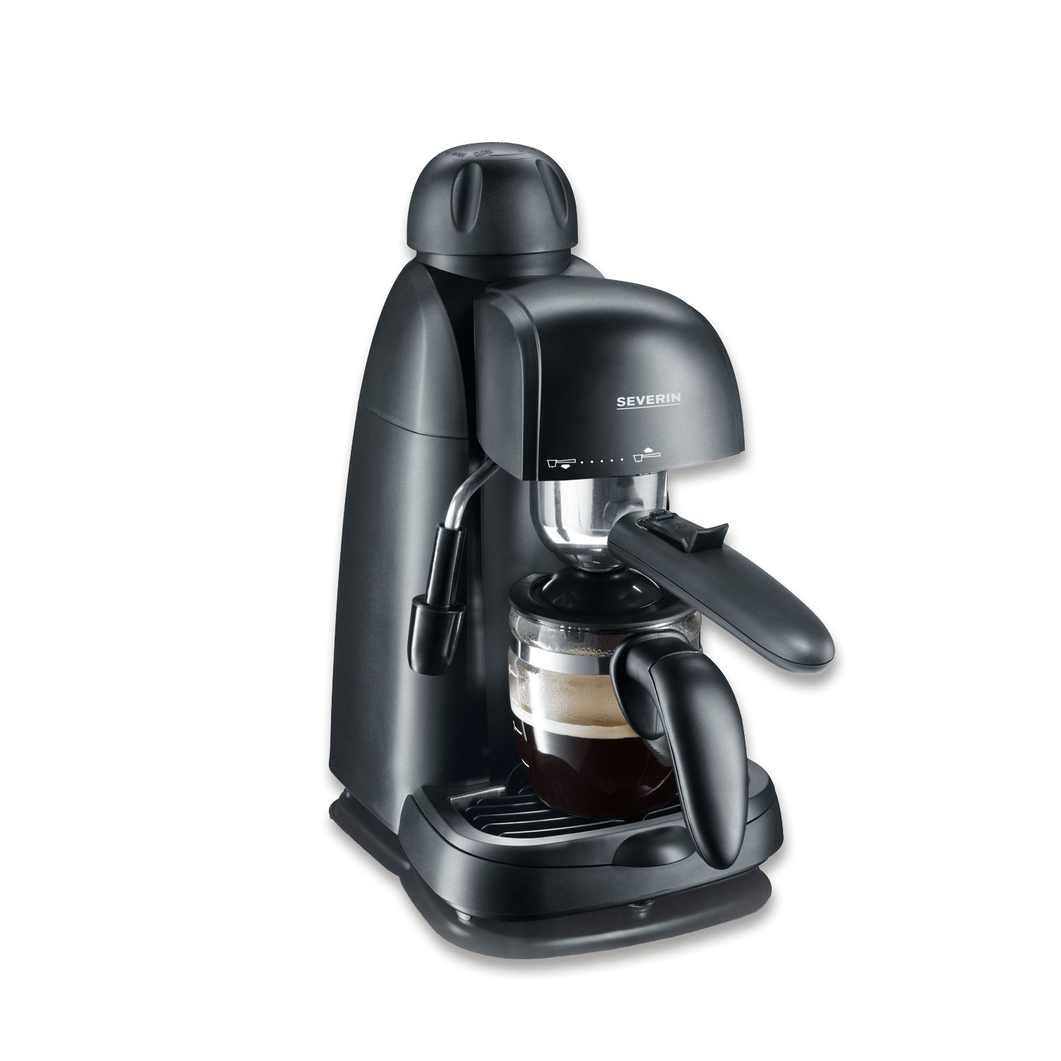 Severin Siebträgermaschine KA 5978 Espressoautomat schwarz