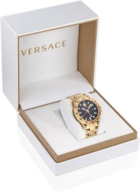 Versace Quarzuhr SPORT TECH GMT, VE2W00522, Armbanduhr, Herrenuhr, Saphirglas, Datum, Swiss Made
