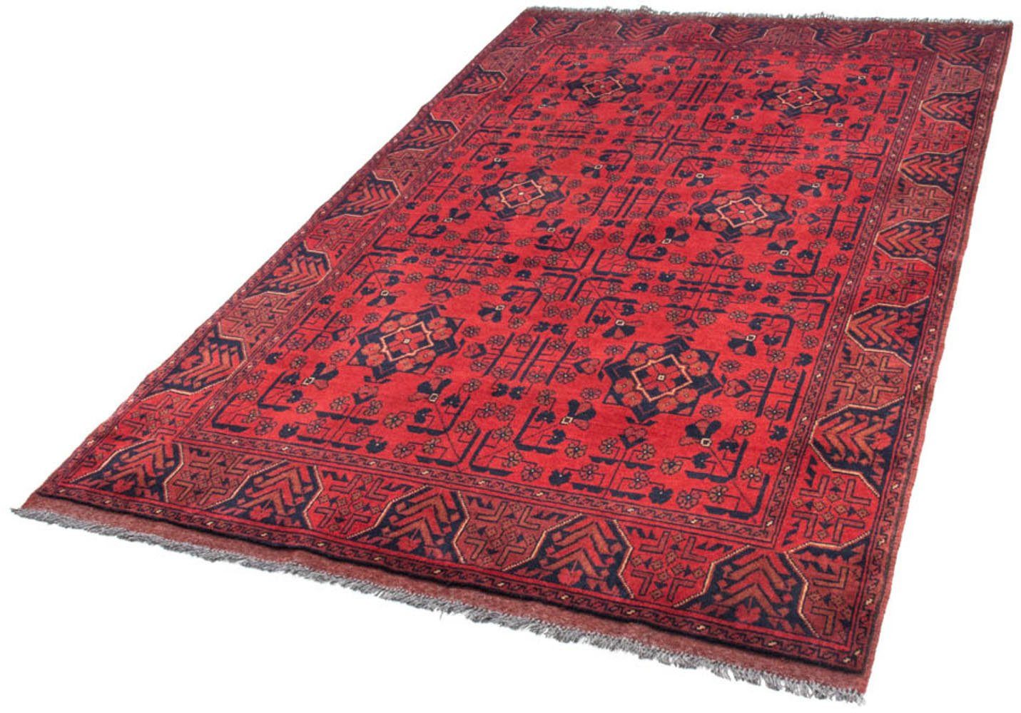 Wollteppich Khal Mohammadi Durchgemustert Rosso 193 x 129 cm, morgenland, rechteckig, Höhe: 7 mm, Handgeknüpft