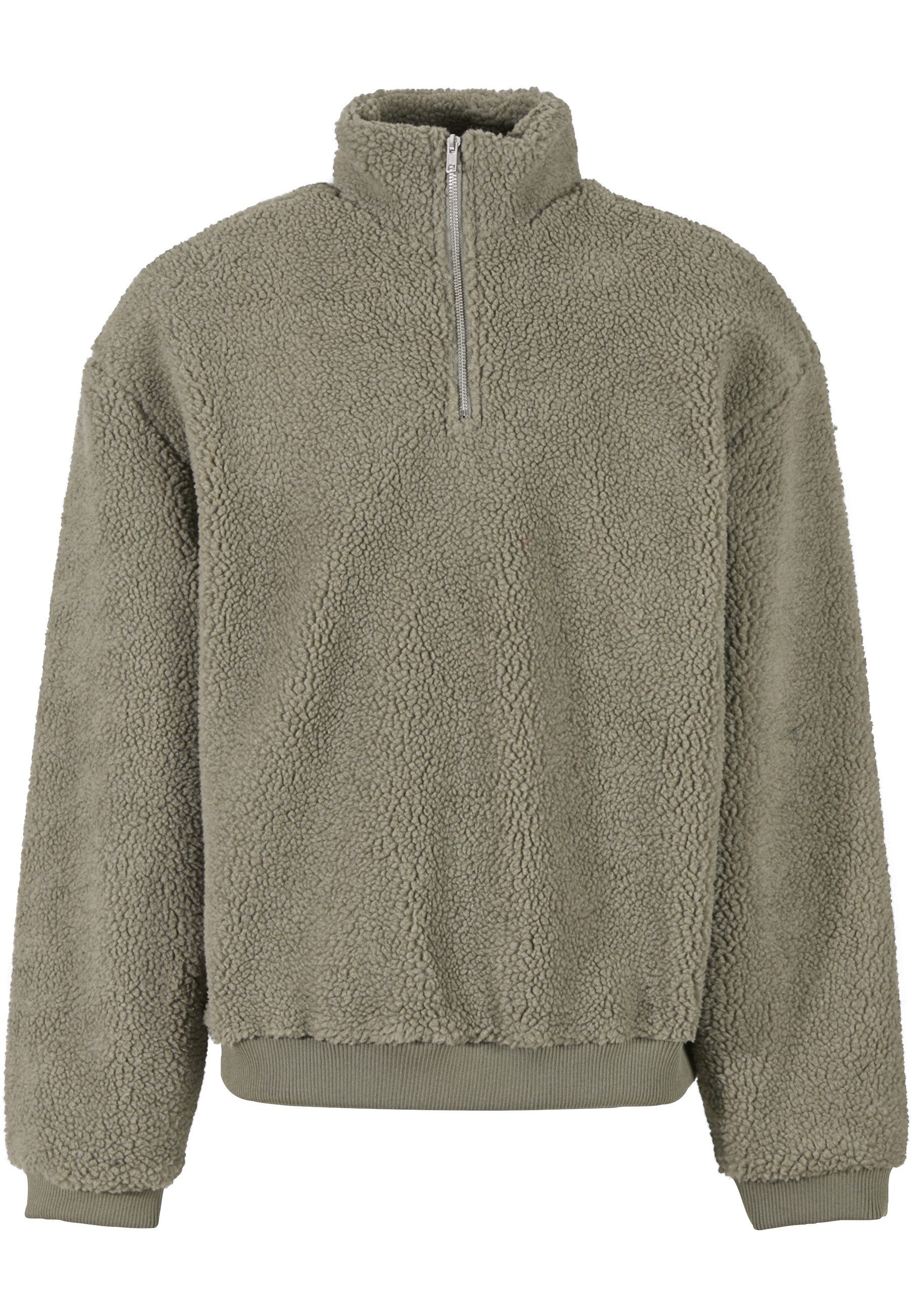 URBAN CLASSICS Kapuzensweatshirt Urban Classics Oversized Teddy Troyer (1-tlg)
