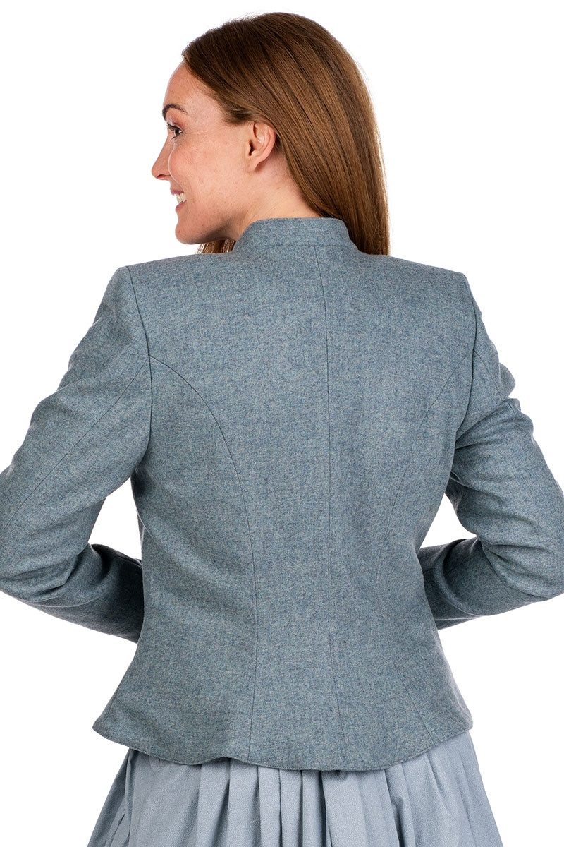 Hammerschmid Trachtenjanker Lodenjacke Damen - MALLNITZ - retro sky blue
