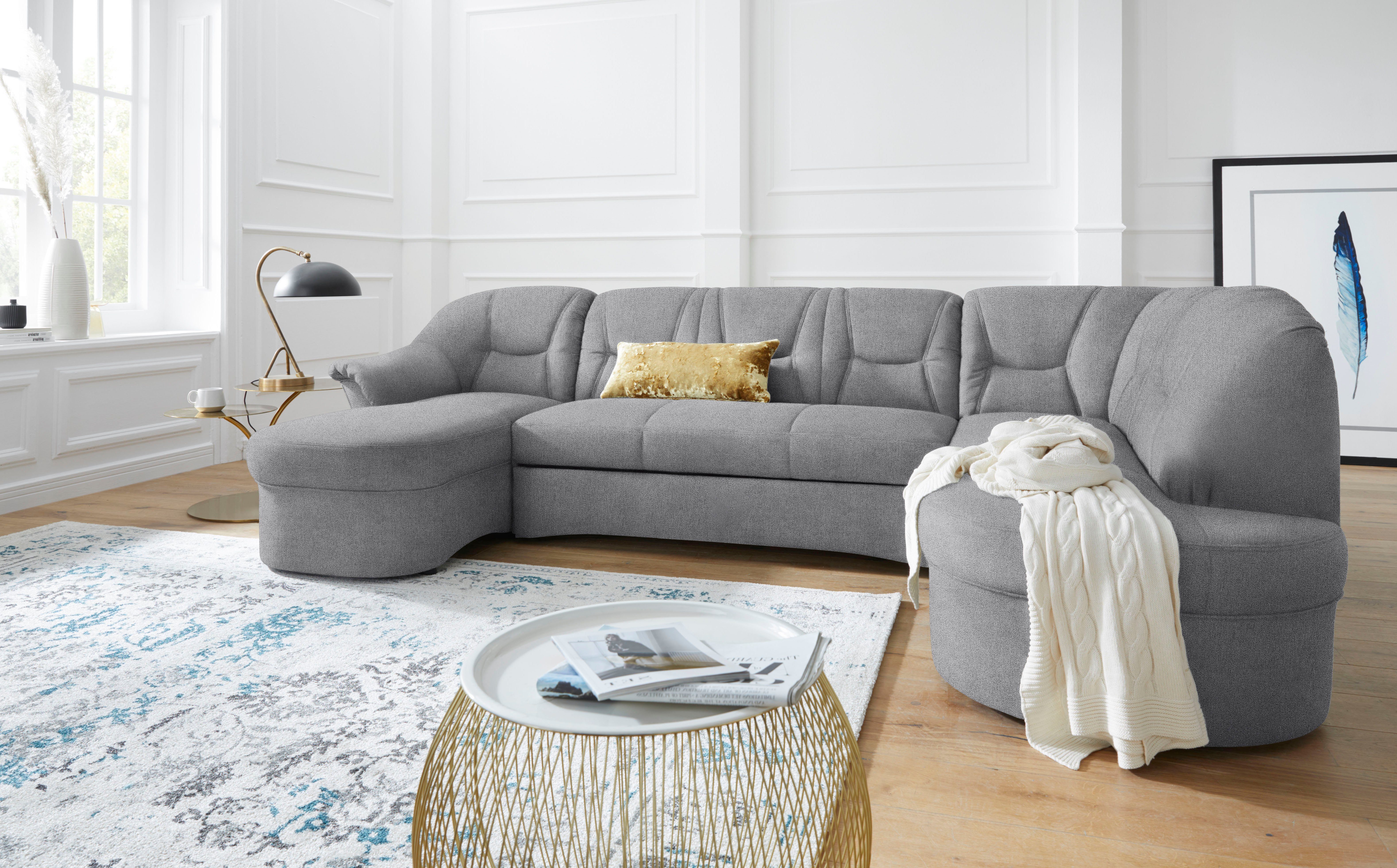 DOMO collection Wohnlandschaft "Sarafina, zeitlos und komfortabel, optional günstig online kaufen