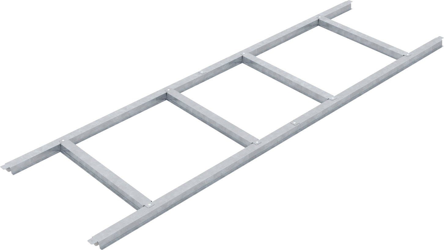 Pergart Fundamentrahmen Leipzig II 64, BxT: 162x98 cm