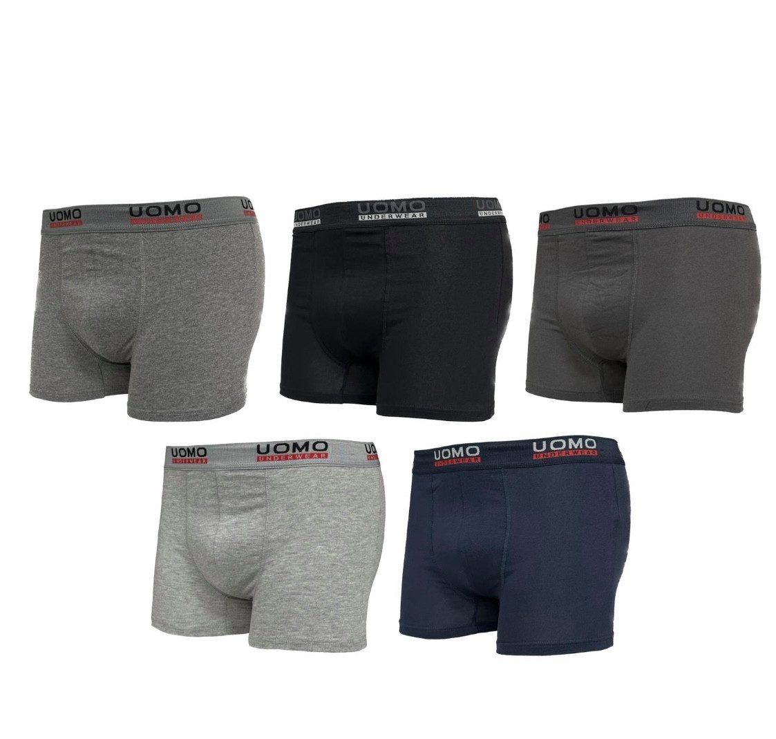 Sonderpostendiscount Boxershorts Herren Boxershorts 5er Pack Farbmix Modell EF281