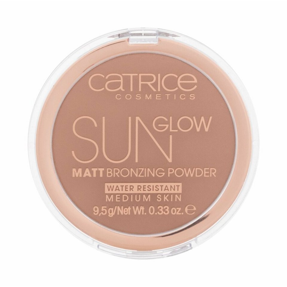 Catrice Puder Catrice Sun Glow Matt Bronzing Powder 030 Medium Bronze  9,5gr, langanhaltend, abdeckend, mattierend, feuchtigkeitsspendend,  natürlich