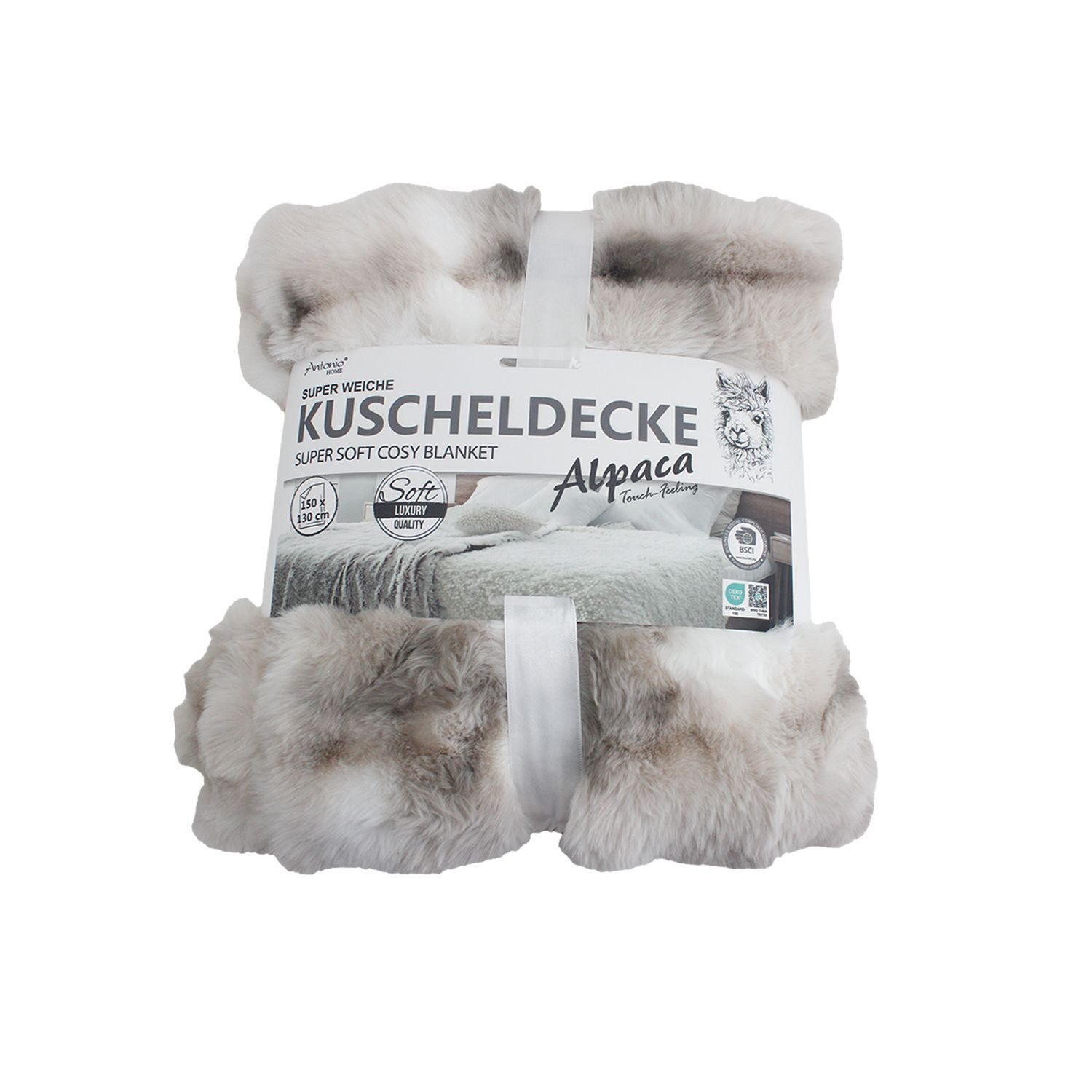 Wohndecke Premium Winter Decke Luxus Alpaka Touch » Kunstfell, VewoTex, Cou günstig online kaufen