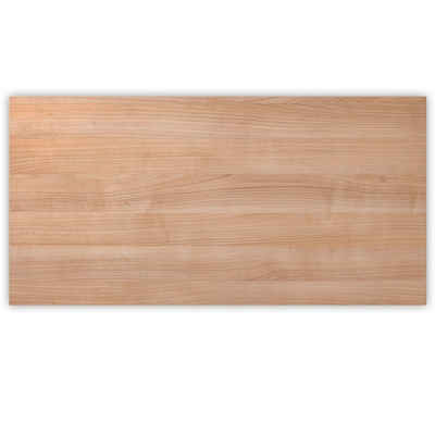 bümö Tischplatte DIY Schreibtischplatte, Rechteck: 200 x 100 cm- Dekor: Nussbaum