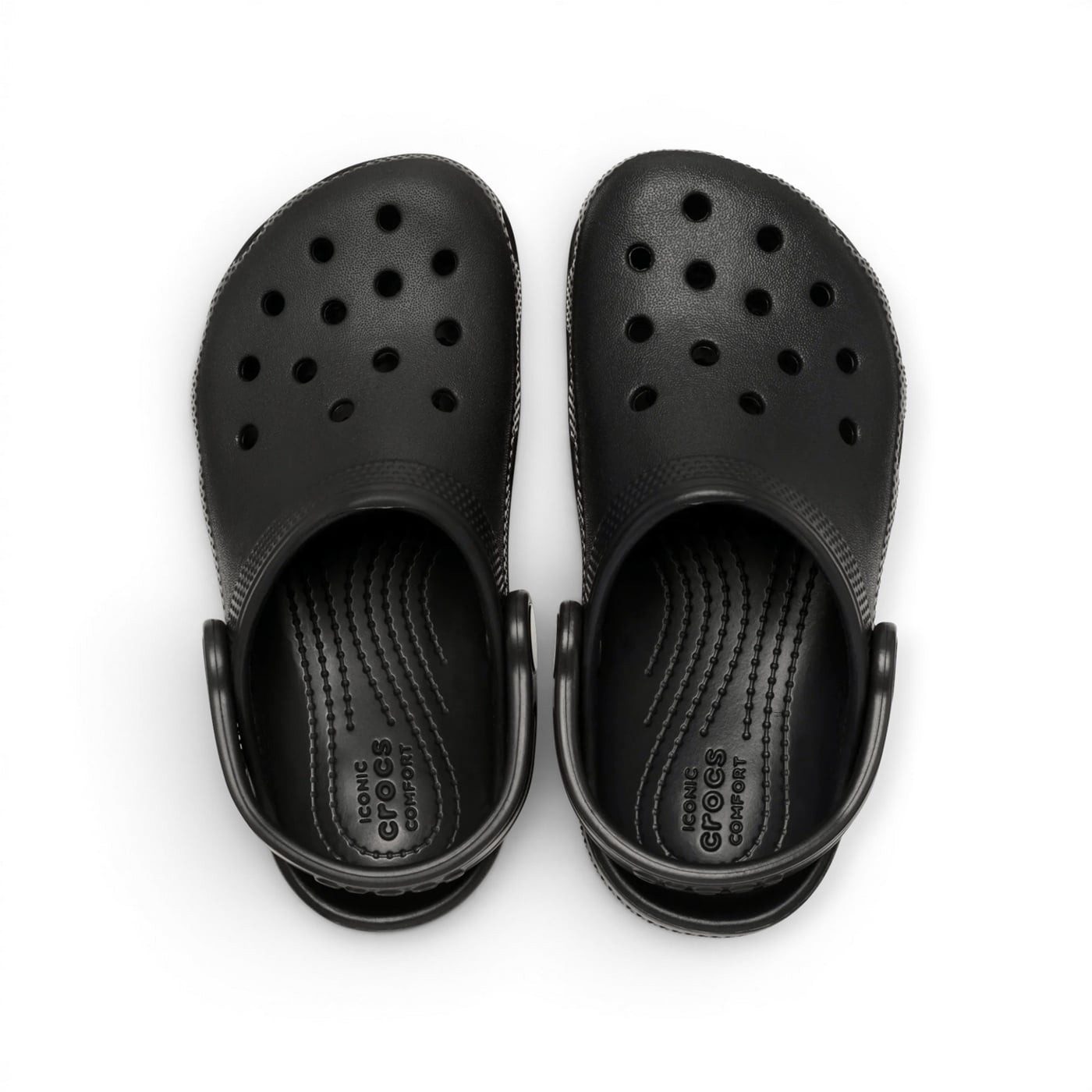 Crocs Sandale Classic Clog Toddler schwarz Kleinkinder - 1 Paar Badeschuh – Bild 4 von 5