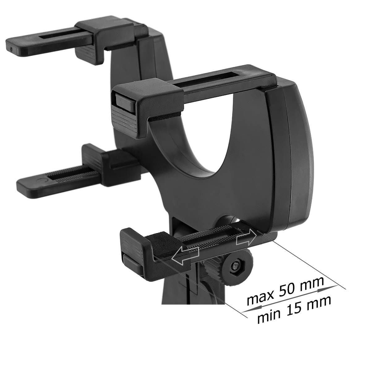 MidGard Smartphone-Halterung Autohalterung f KFZ-Rückspiegel Autospiegel Halterung Handy Universal