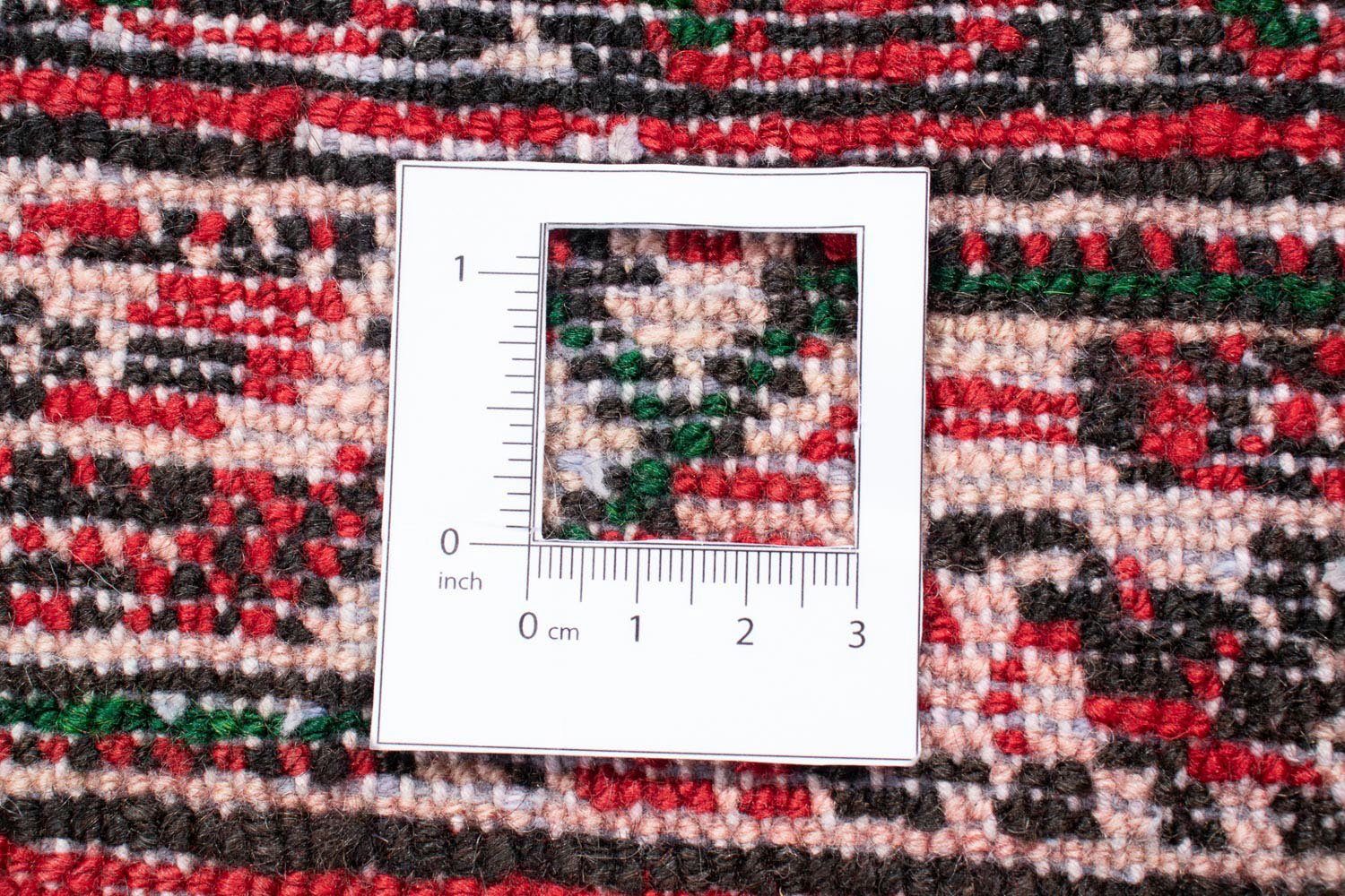 Orientteppich Perser - Nomadic cm Höhe: morgenland, - 10 mit 112 Einzelstück rechteckig, rot, - 312 mm, Wohnzimmer, x Zertifikat Handgeknüpft