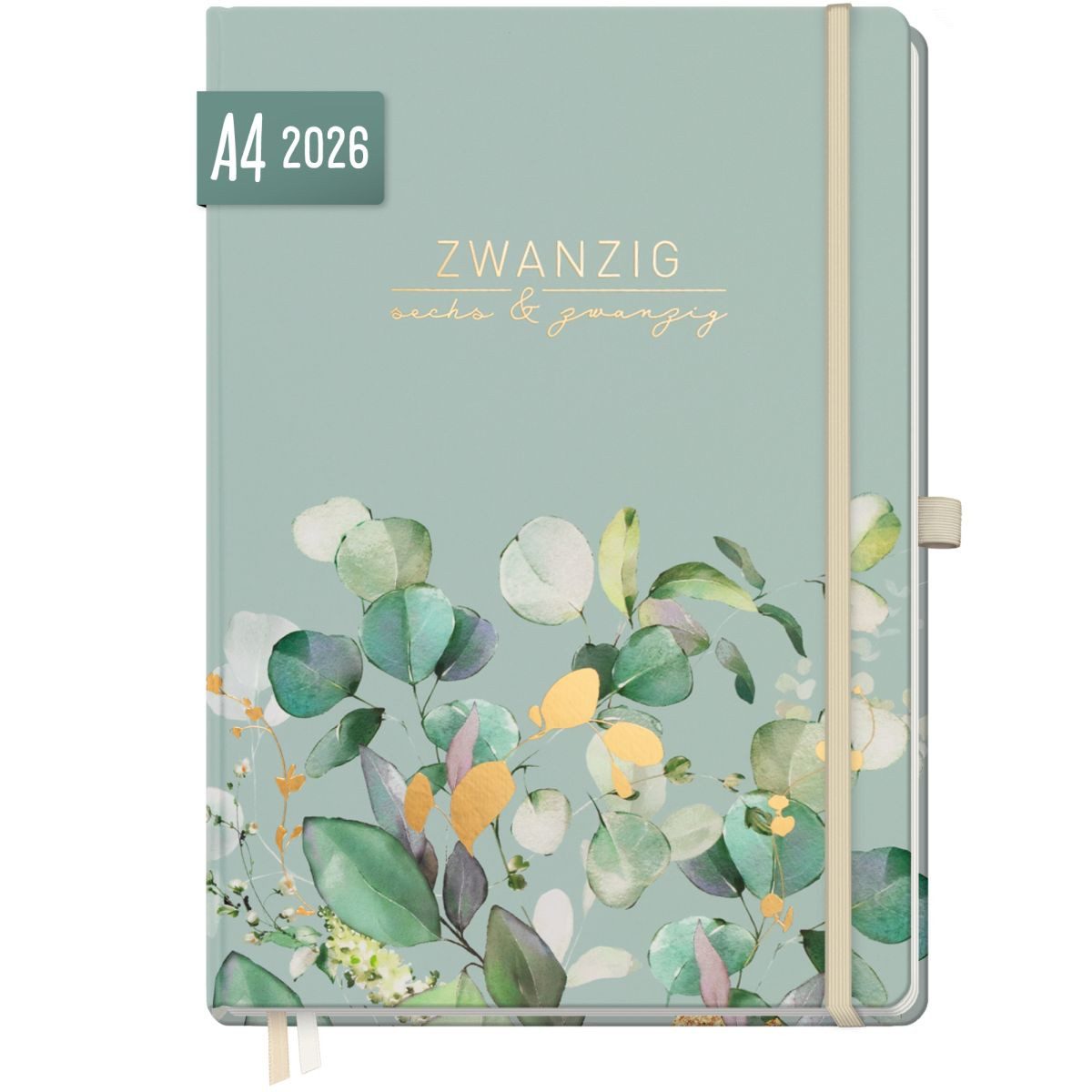 Häfft Terminkalender Wochen-Notiz-Timer Maxi 2026 / A4