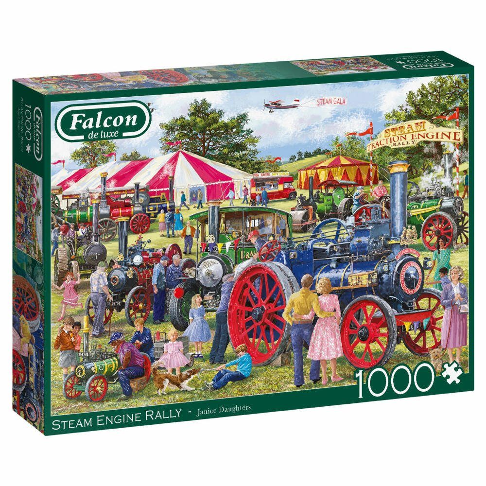 1000 Jumbo Puzzle Engine Puzzleteile 1000 Teile, Steam Falcon Rally Spiele