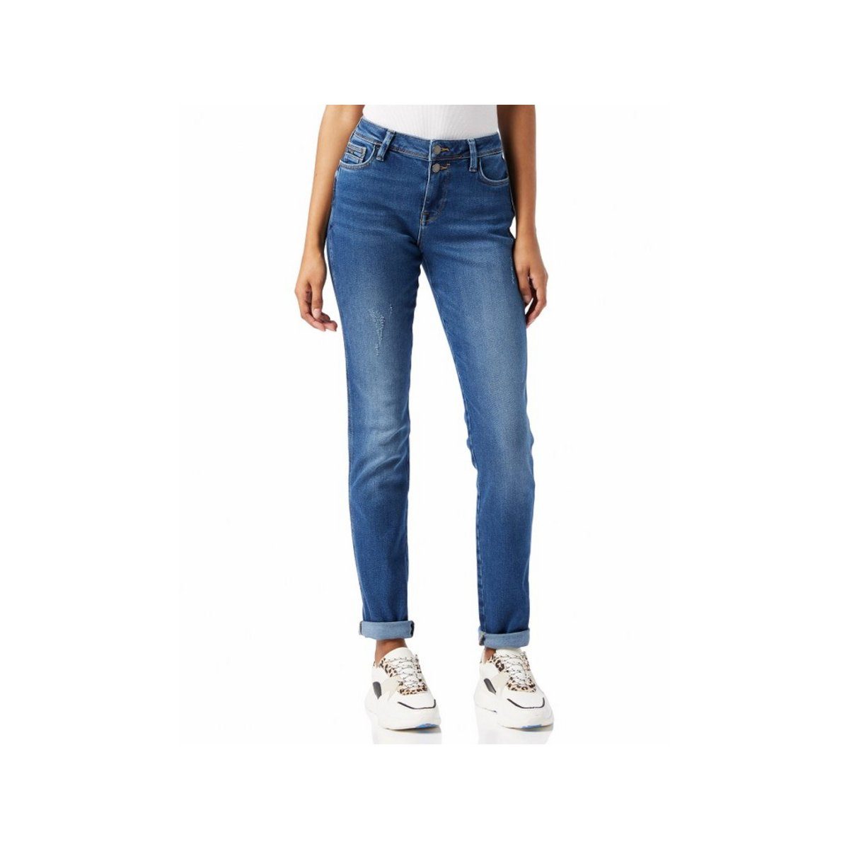 Esprit 5-Pocket-Jeans Esprit dunkel-blau (1-tlg) edc by