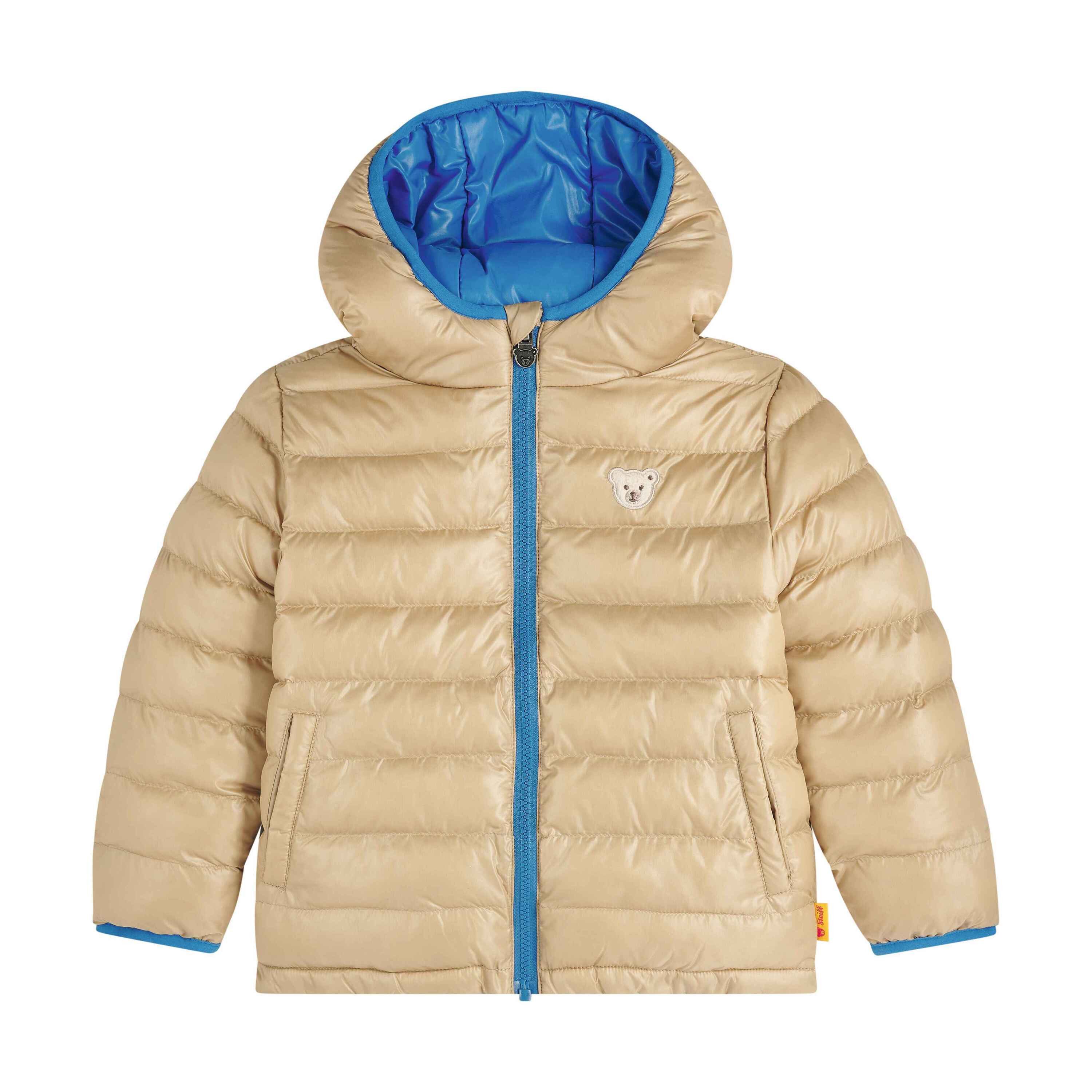Steiff Outdoorjacke Wendejacke Off to the Moon, gefüttert, wattiert