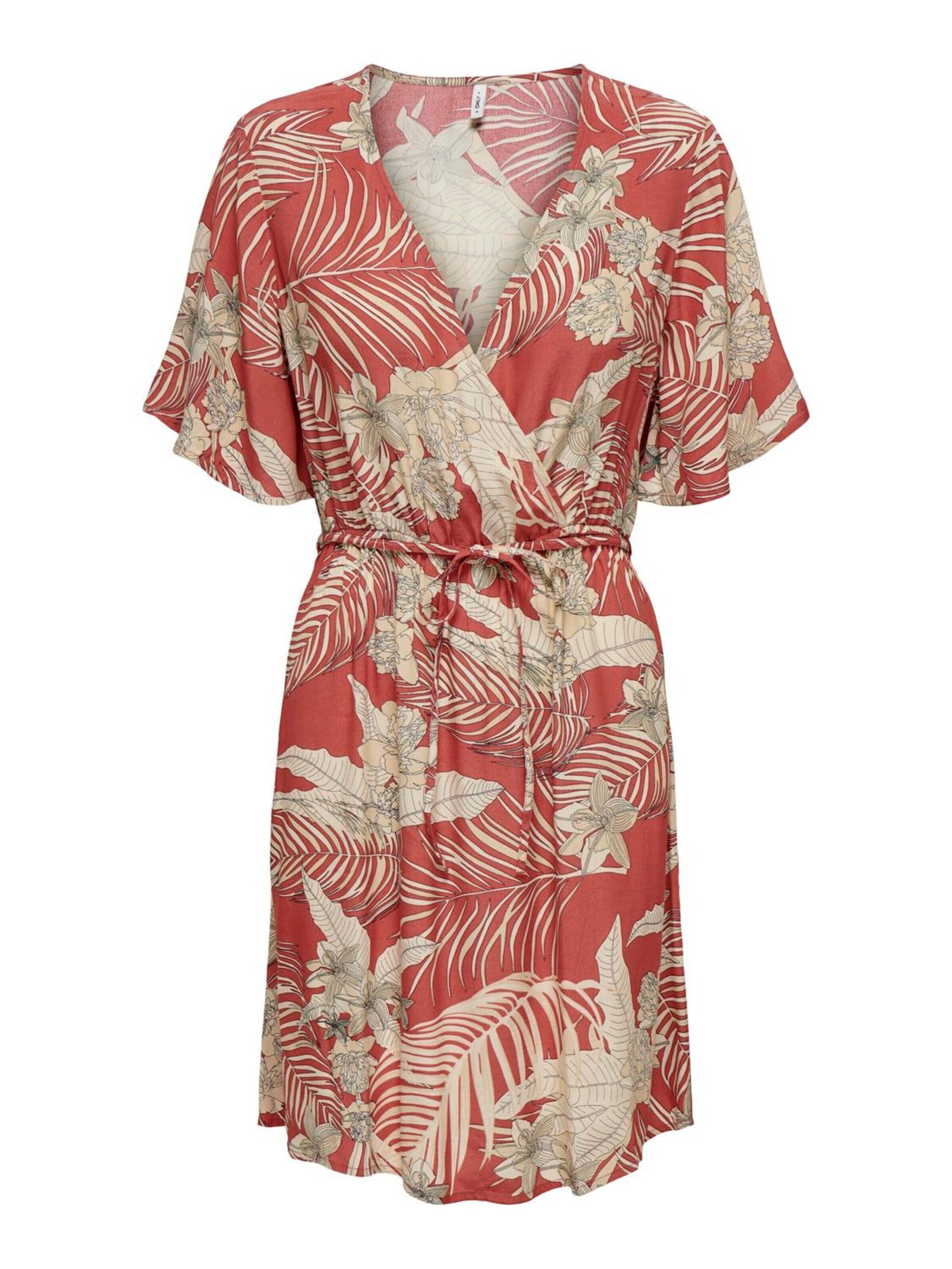 ONLY Druckkleid ONLPALINA LIFE 2/4 WRAP günstig online kaufen
