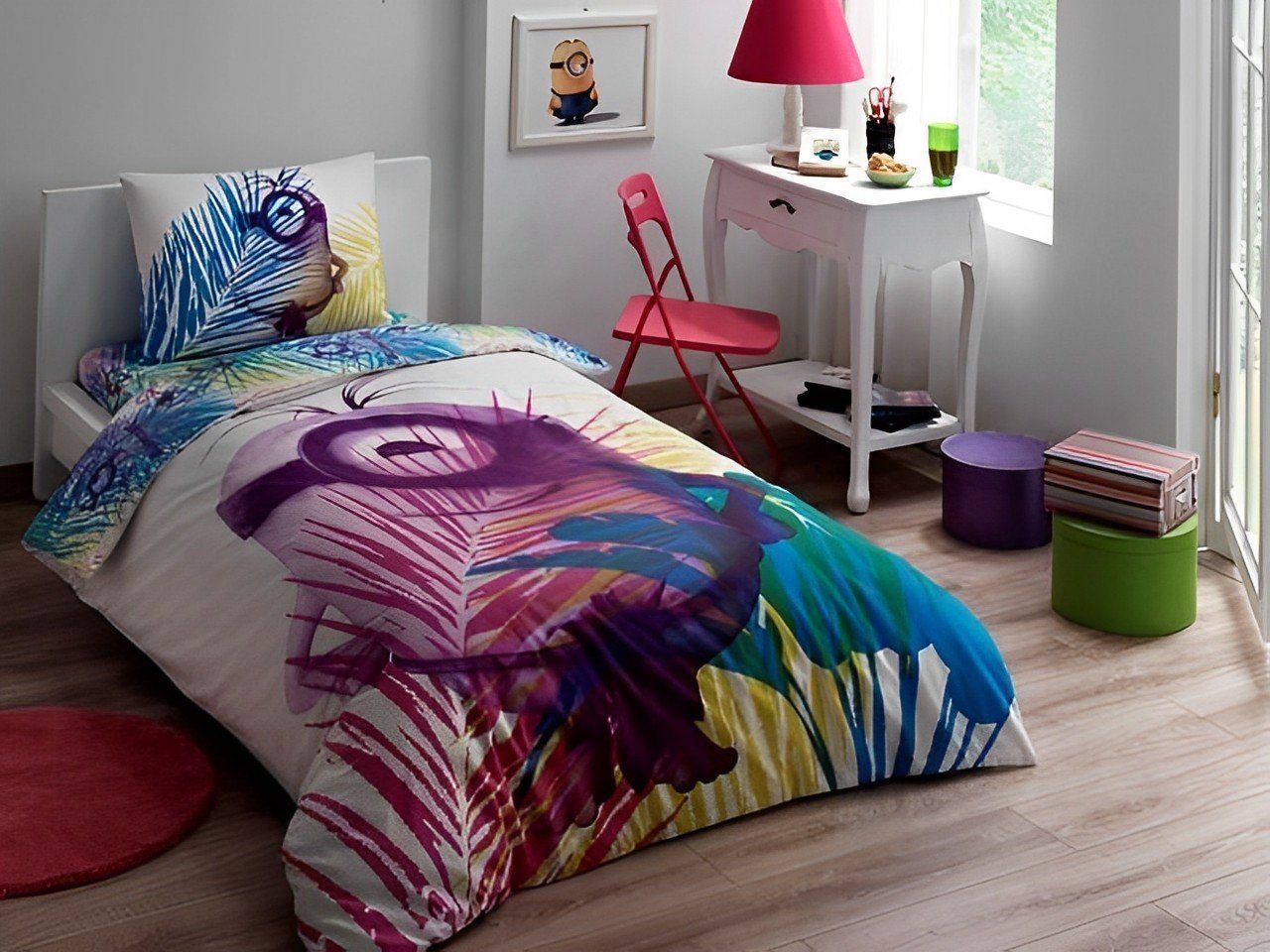 Bettwäsche Figuren Paradise Bettwäsche Bunt Bettdecke:160x220cm Kissen: 50x70cm