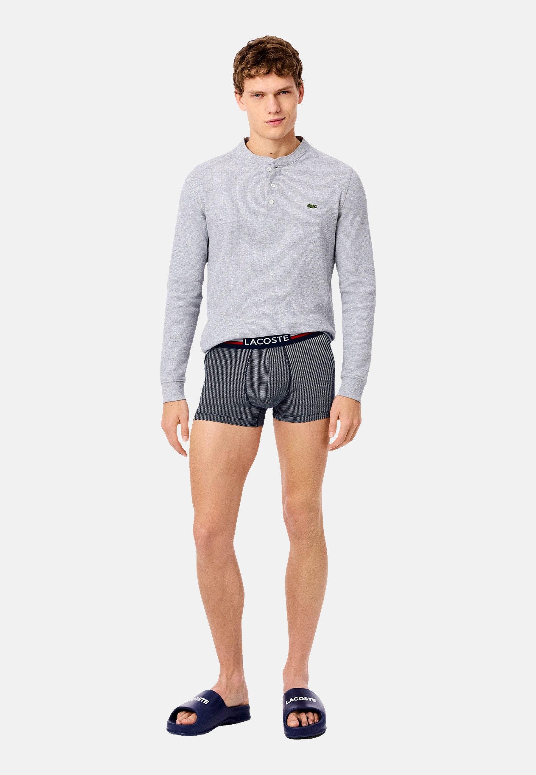 Lacoste Boxershorts Boxershorts Unterhosen 3-Pack (3-St) günstig online kaufen