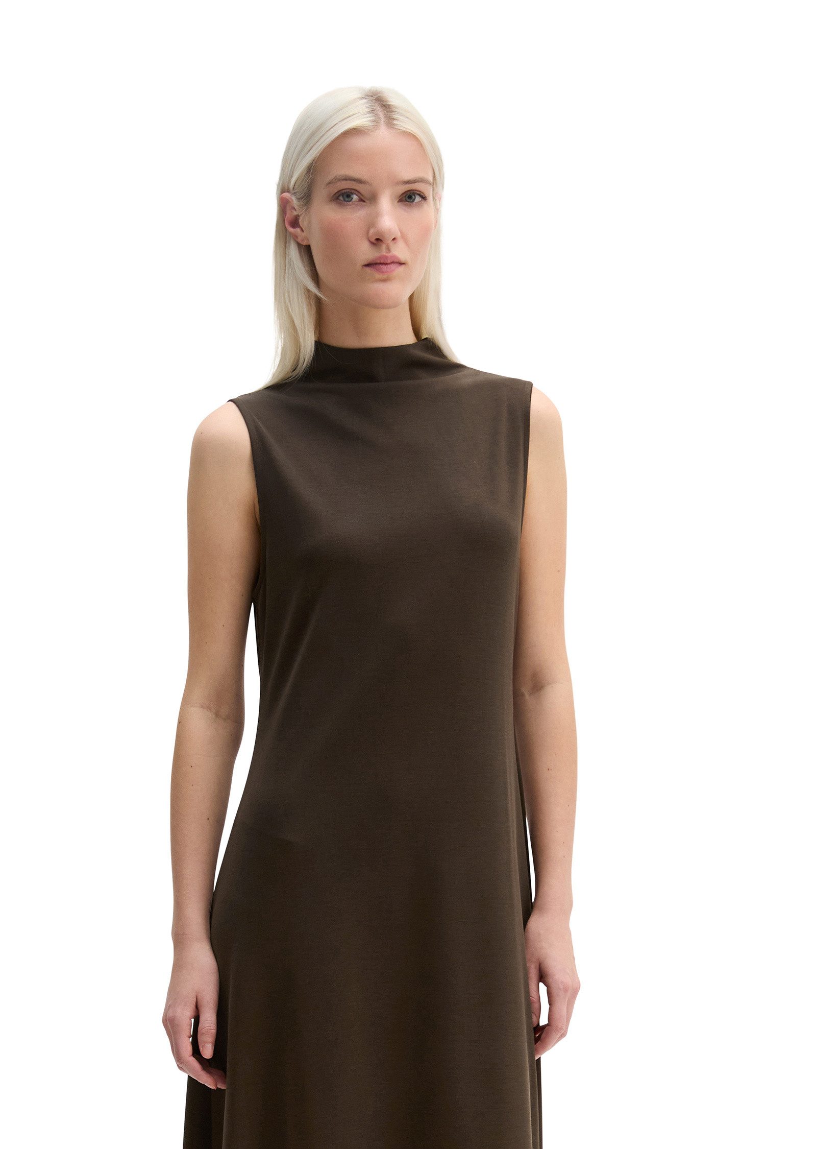Jerseykleid aus fließendem Soft-Touch-Jersey