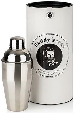 Buddy's Cocktail Shaker Classic, Edelstahl, 500 ml