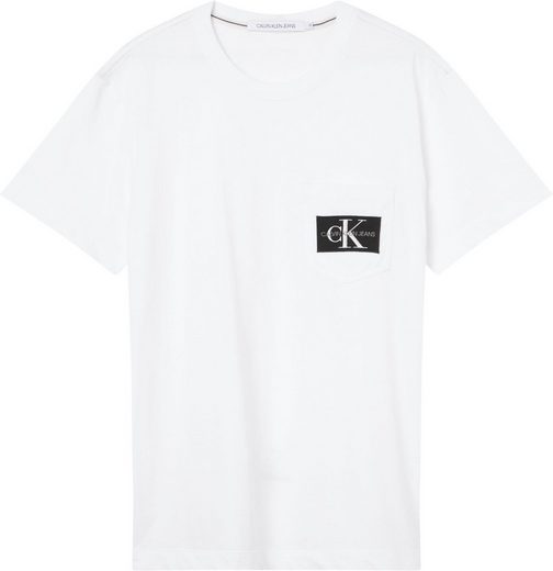 Calvin Klein Jeans T-Shirt »MONOGRAM BADGE POCKET TEE«