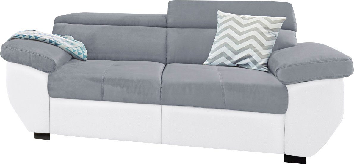 COTTA 2-Sitzer Speedway, Big-Sofa mit Kopfteilverstellung