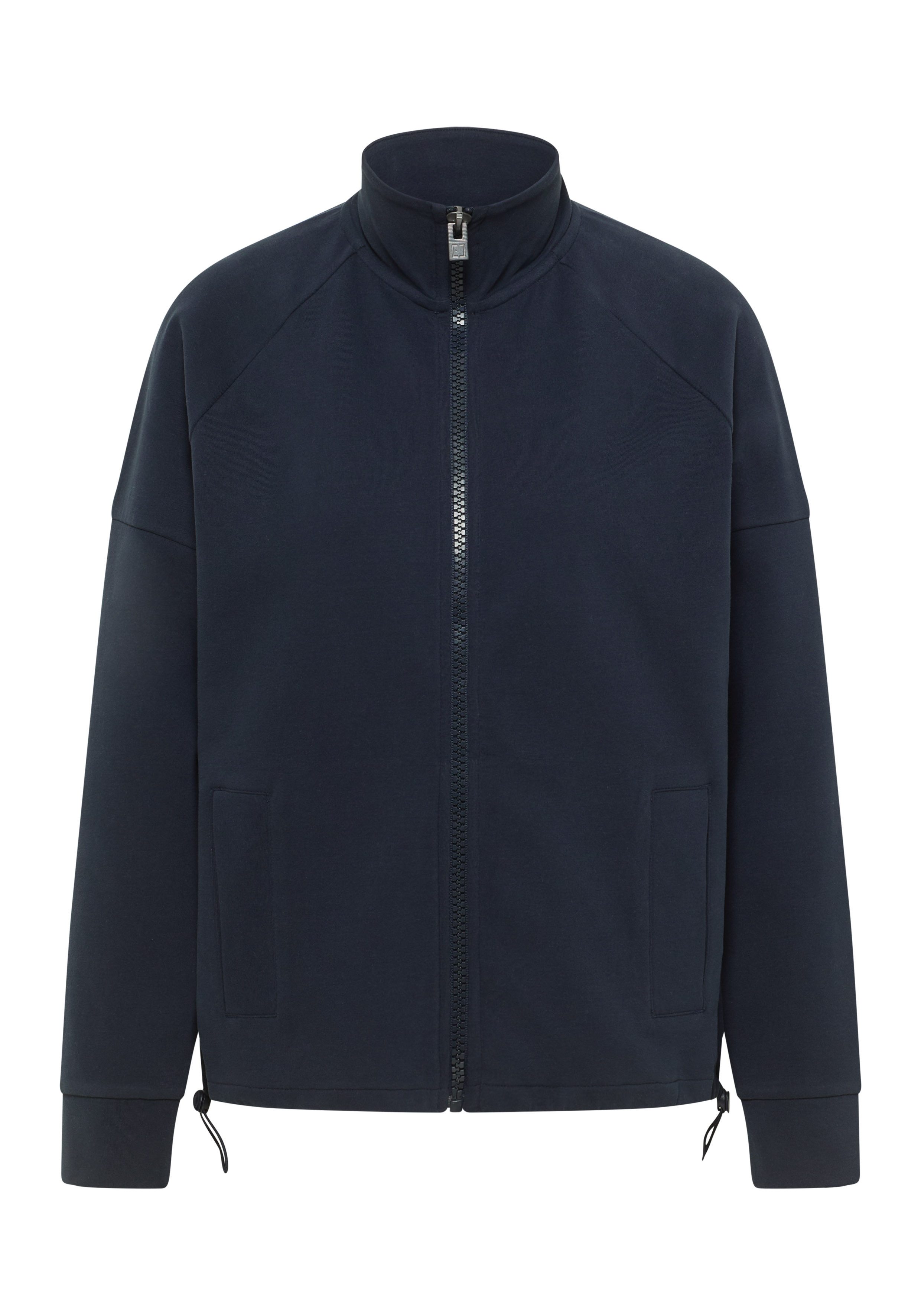 Elbsand Sweatjacke Iona Stehkragen, Leistentaschen, weit günstig online kaufen